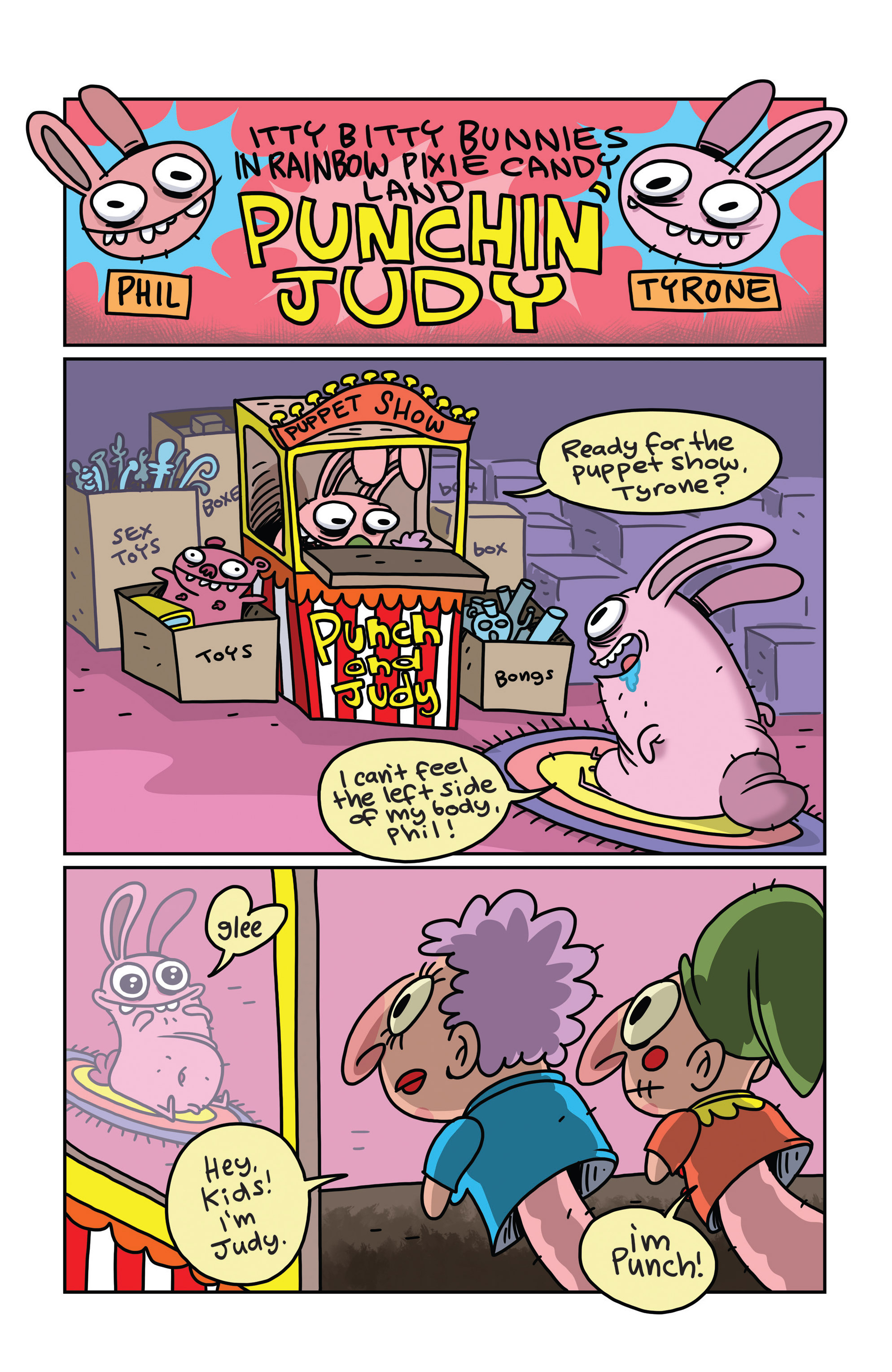 Read online Itty Bitty Bunnies: Friendgasm comic -  Issue # Full - 12
