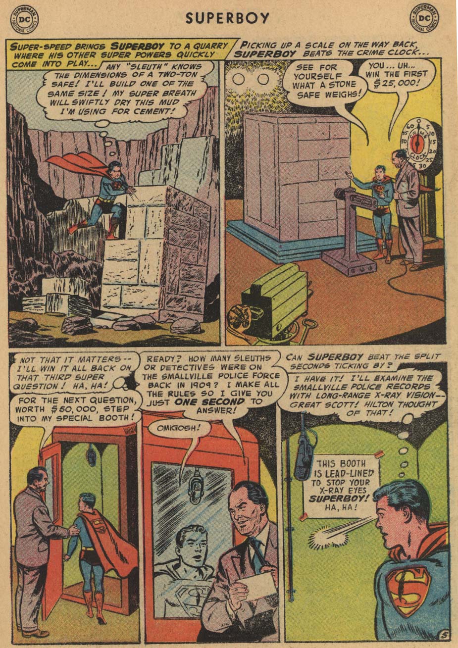 Read online Superboy (1949) comic -  Issue #47 - 15