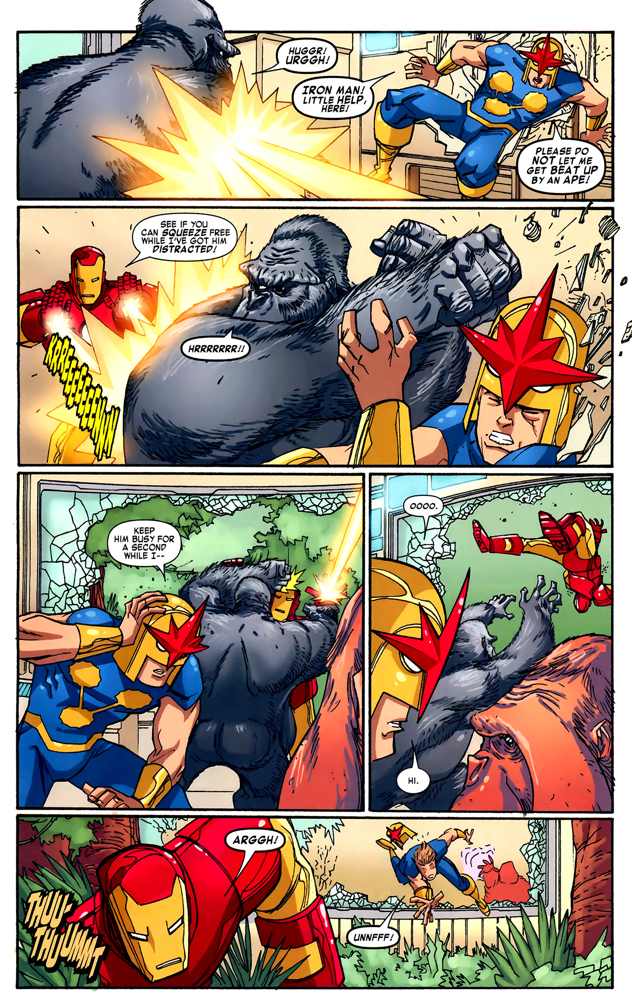 Read online Free Comic Book Day 2010 (Iron Man: Supernova) comic -  Issue # Full - 10