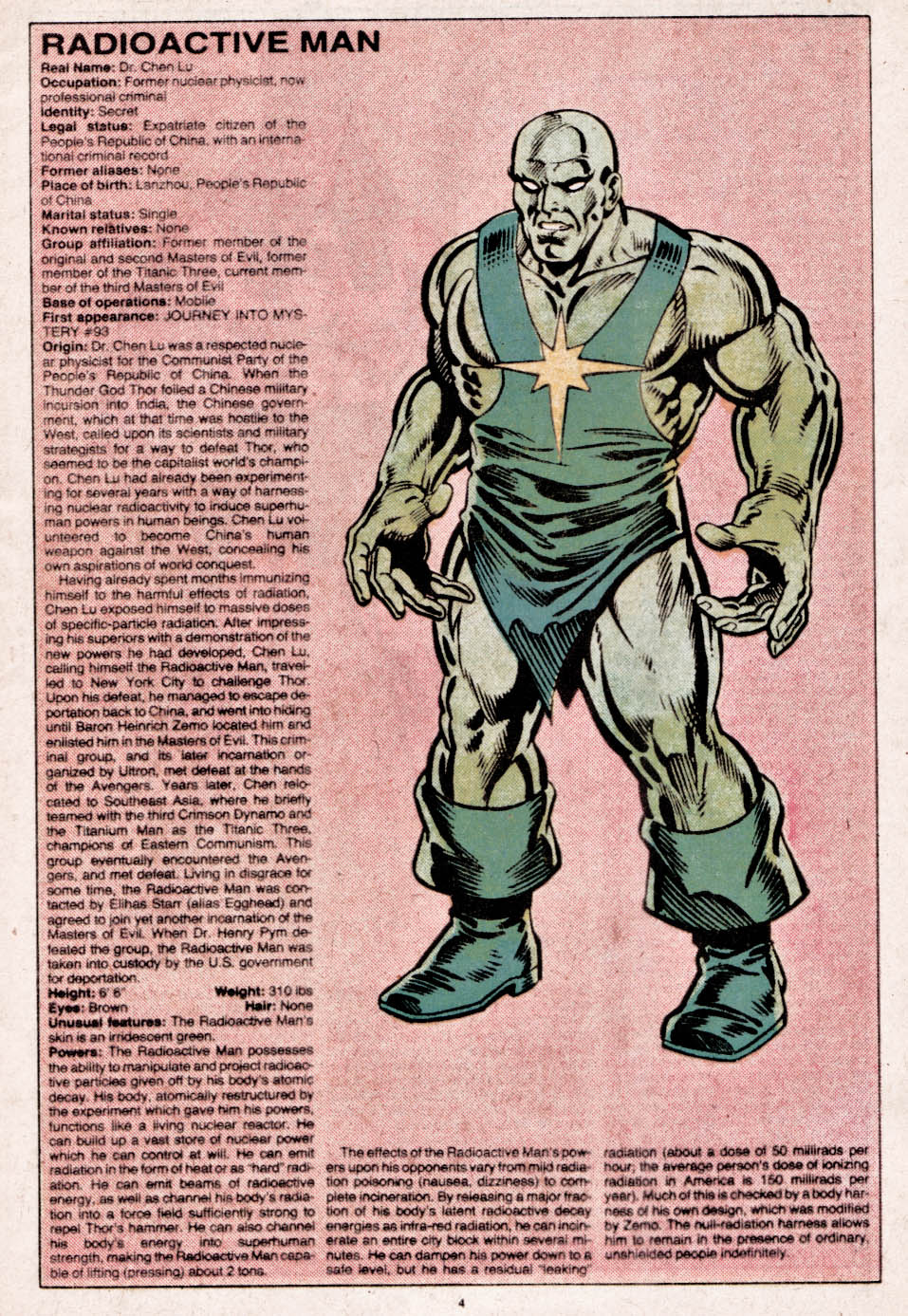 The Official Handbook of the Marvel Universe issue 9 - Page 5