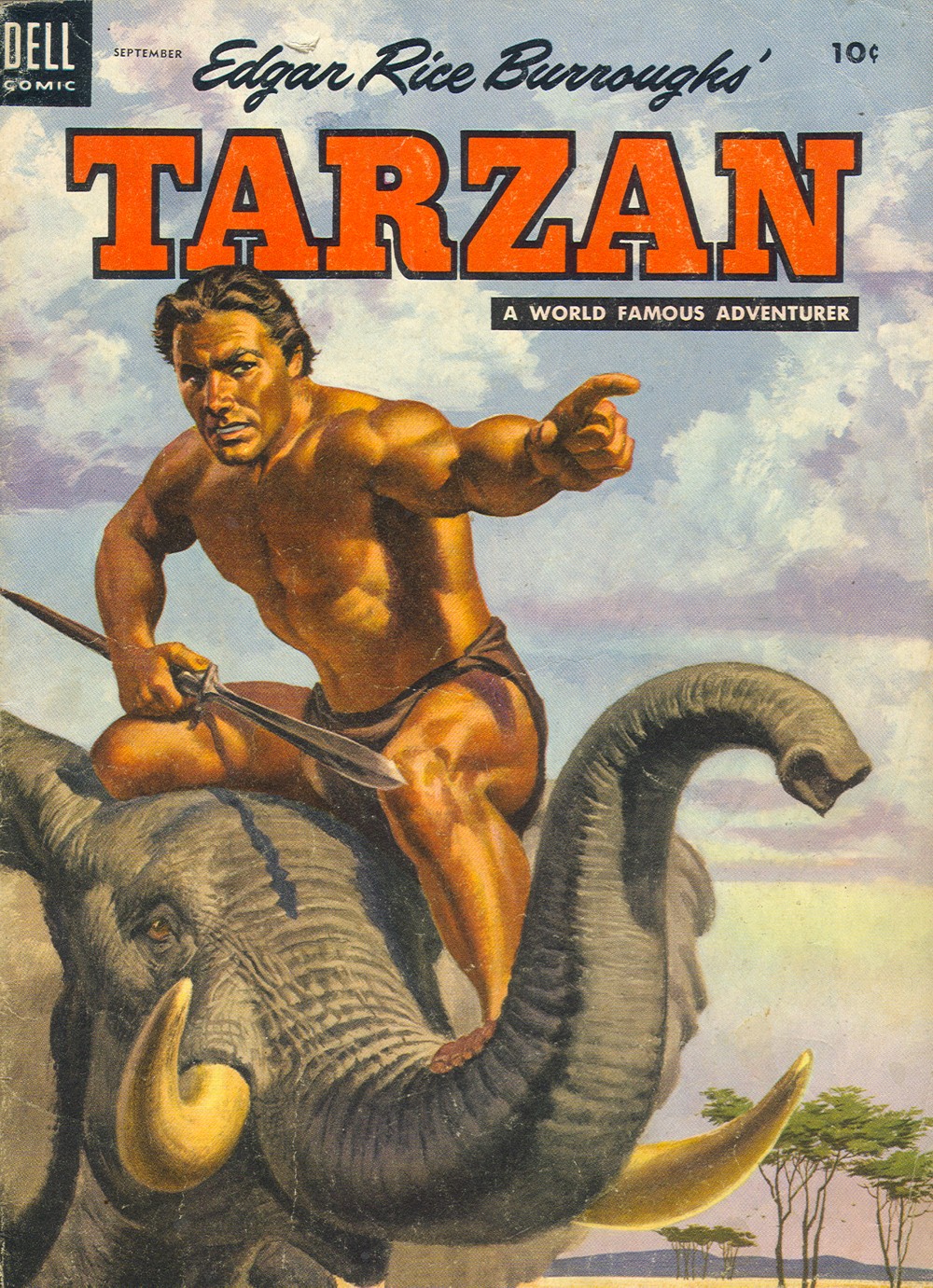 Read online Tarzan (1948) comic -  Issue #60 - 1