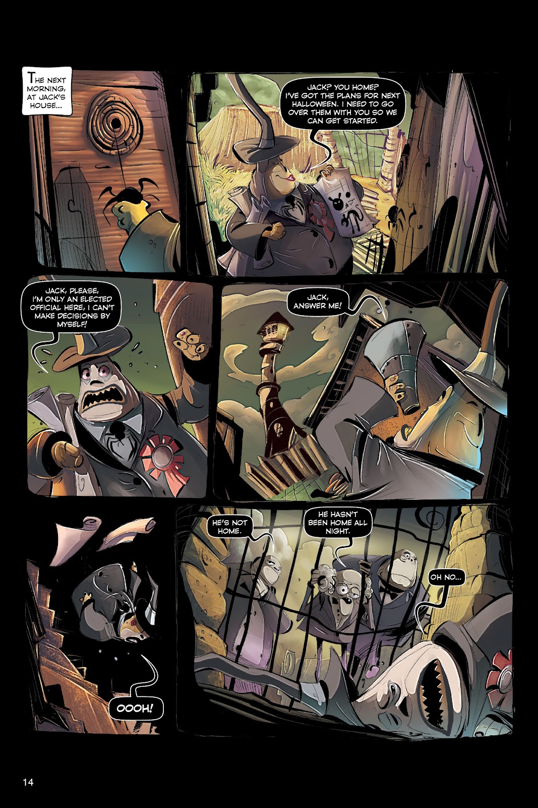 Disney The Nightmare Before Christmas: The Story of the Movie in Comics issue Full - Page 14