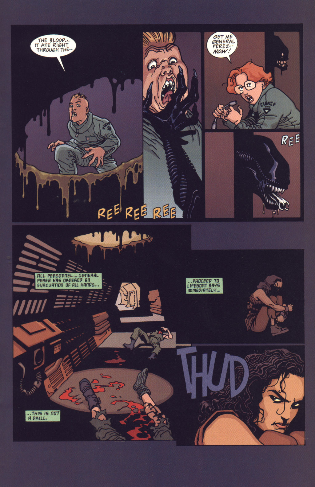 Read online Alien Resurrection comic -  Issue #1 - 18