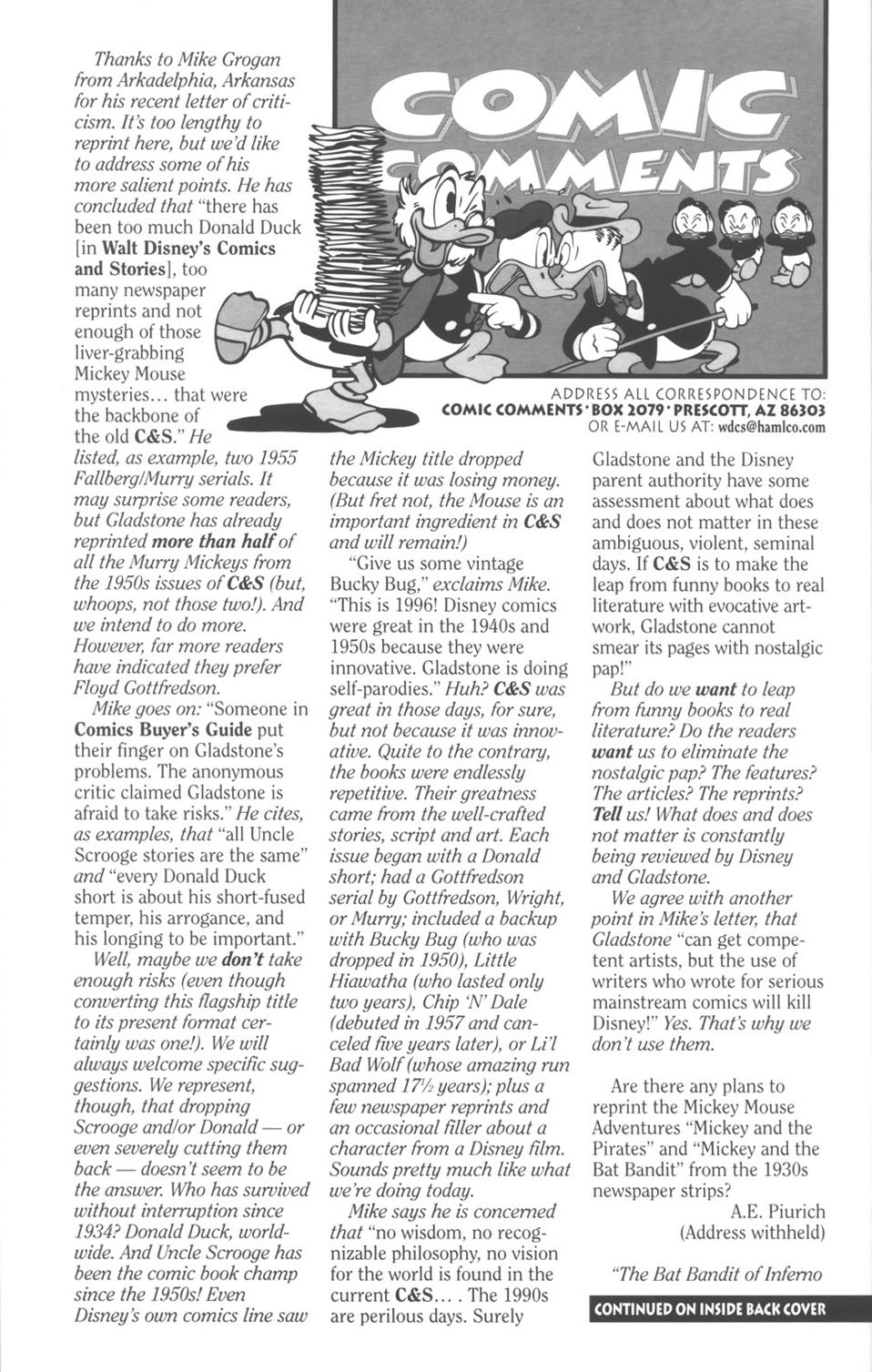 Read online Walt Disney's Comics and Stories comic -  Issue #608 - 2