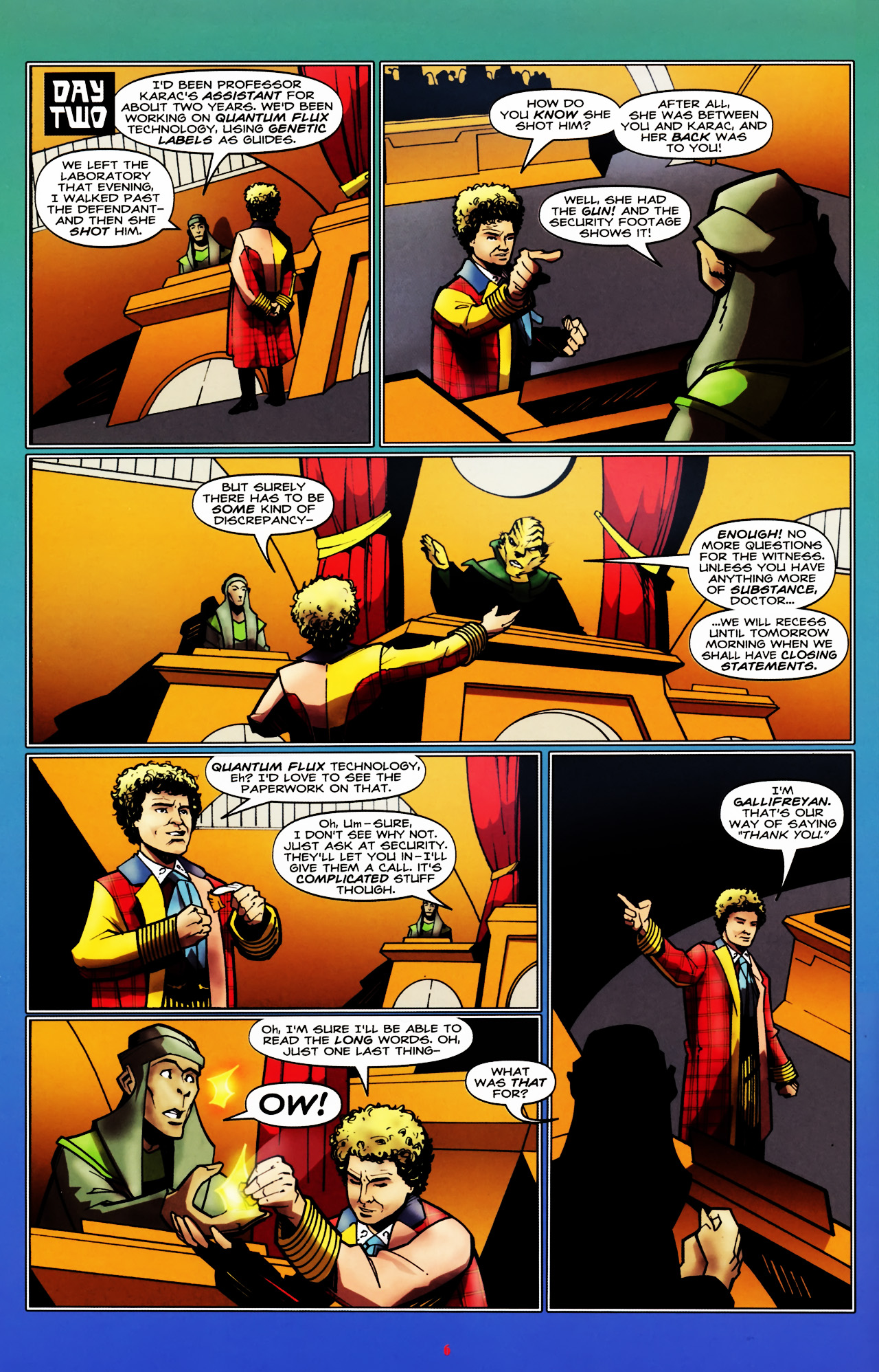 Read online Doctor Who: The Forgotten comic -  Issue #4 - 8