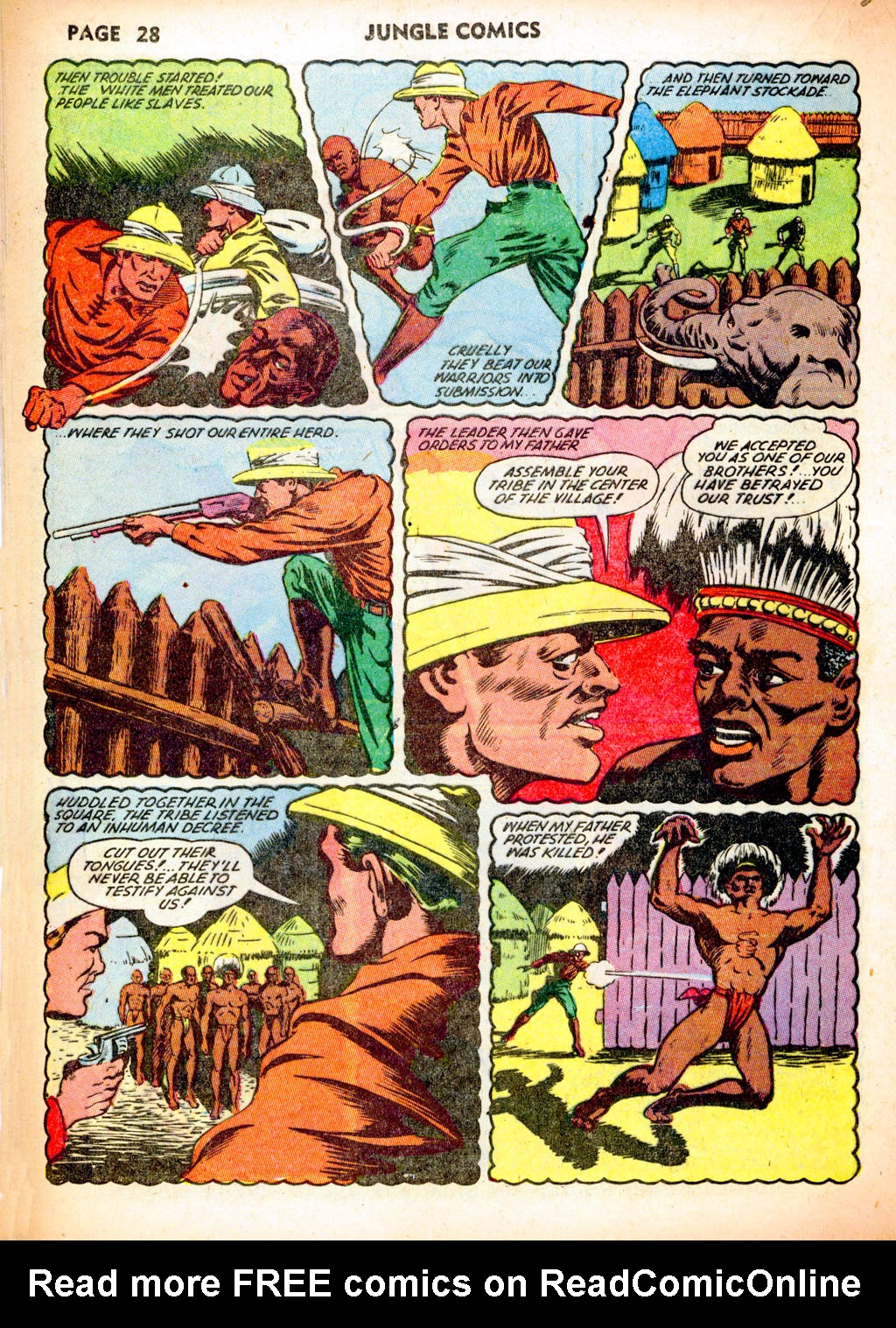 Read online Jungle Comics comic -  Issue #37 - 30