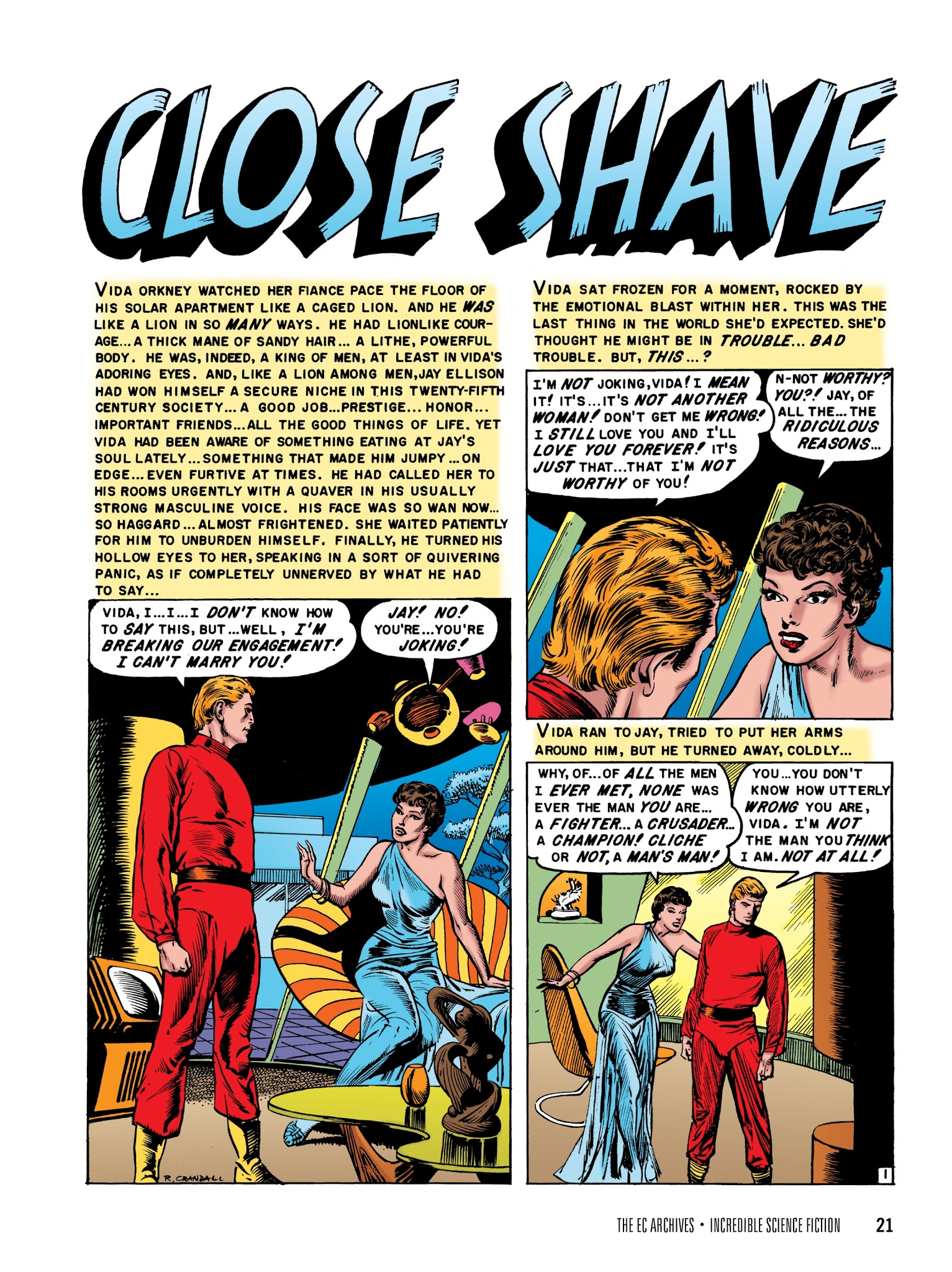 Read online The EC Archives: Incredible Science Fiction comic -  Issue # TPB - 23