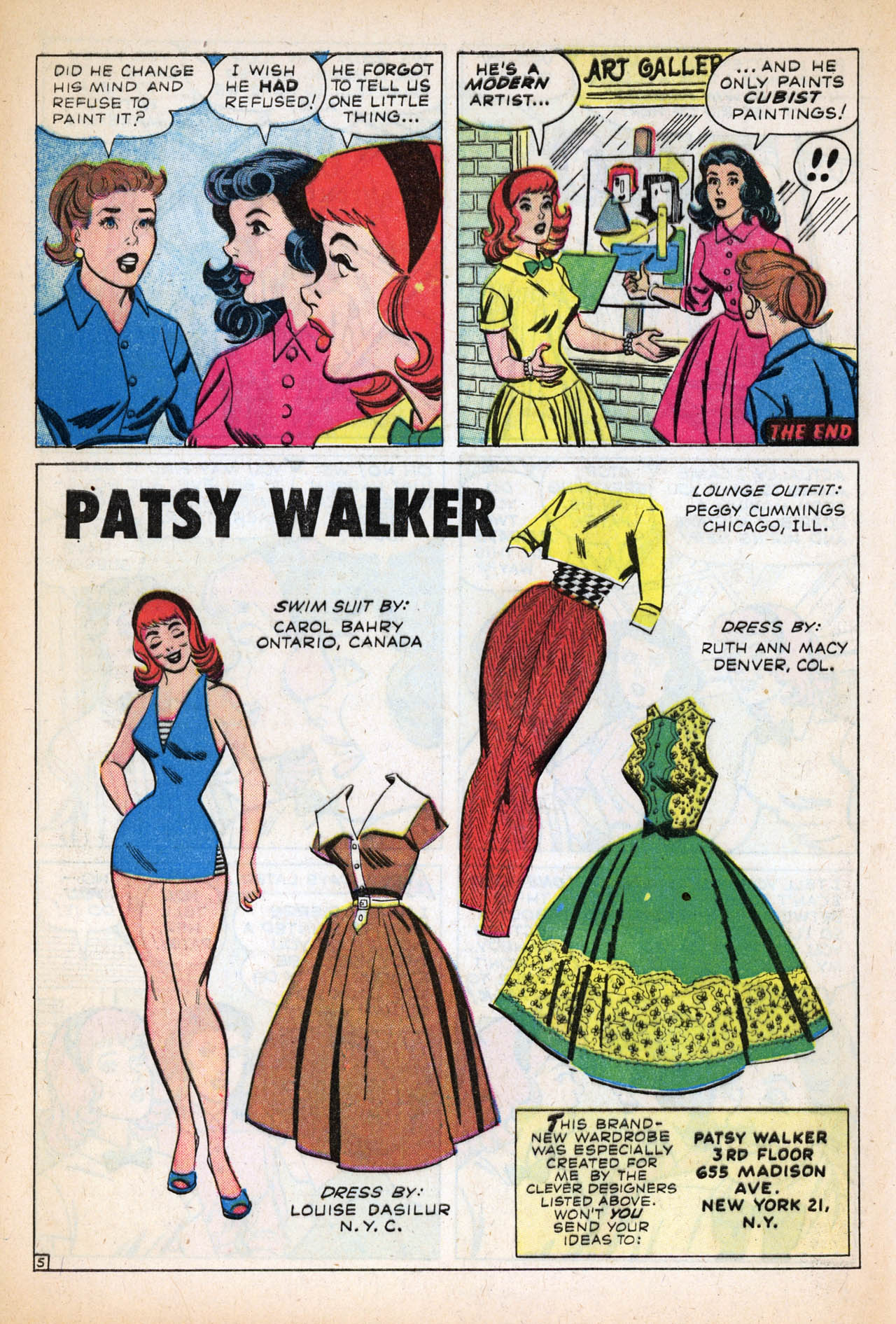 Read online Patsy and Hedy comic -  Issue #60 - 32