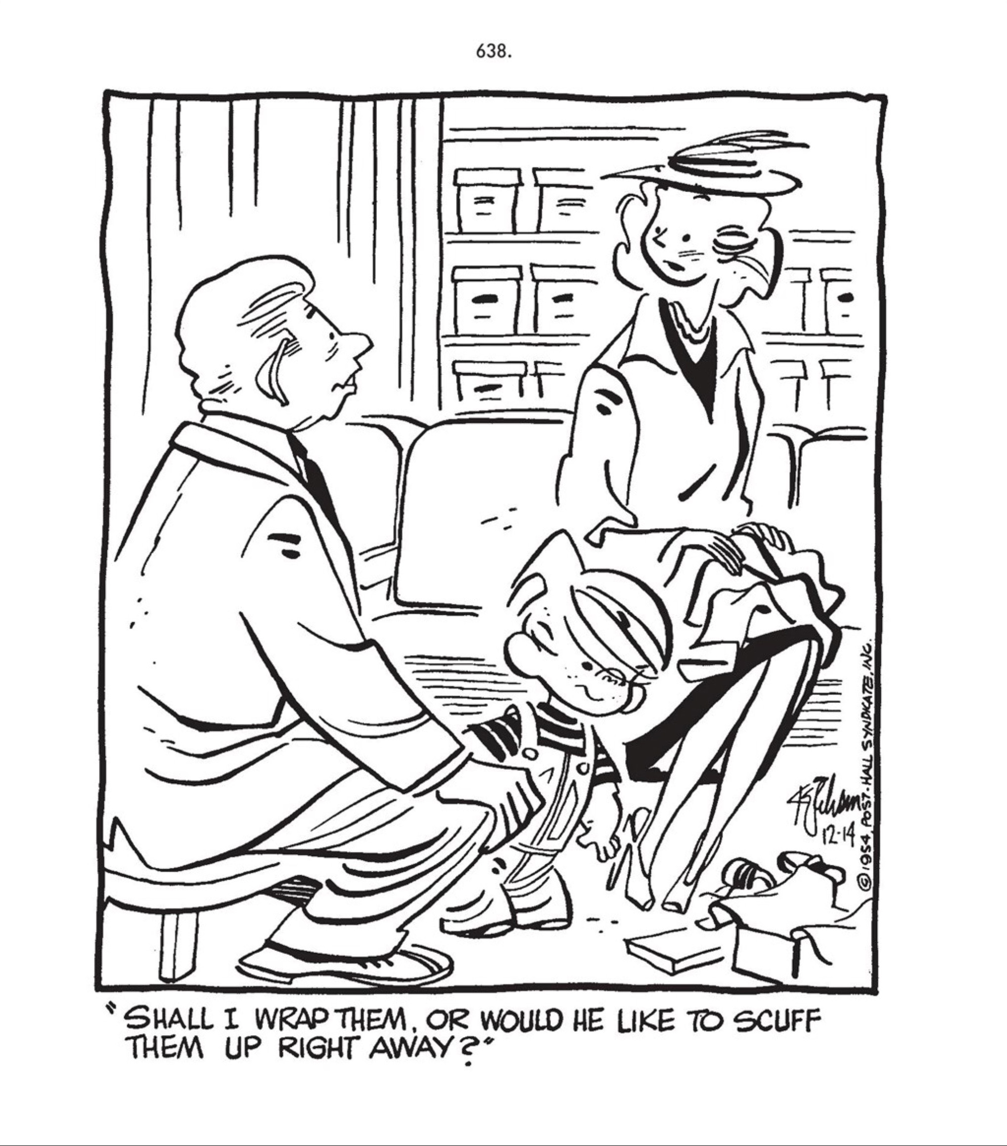 Read online Hank Ketcham's Complete Dennis the Menace comic -  Issue # TPB 2 (Part 7) - 64