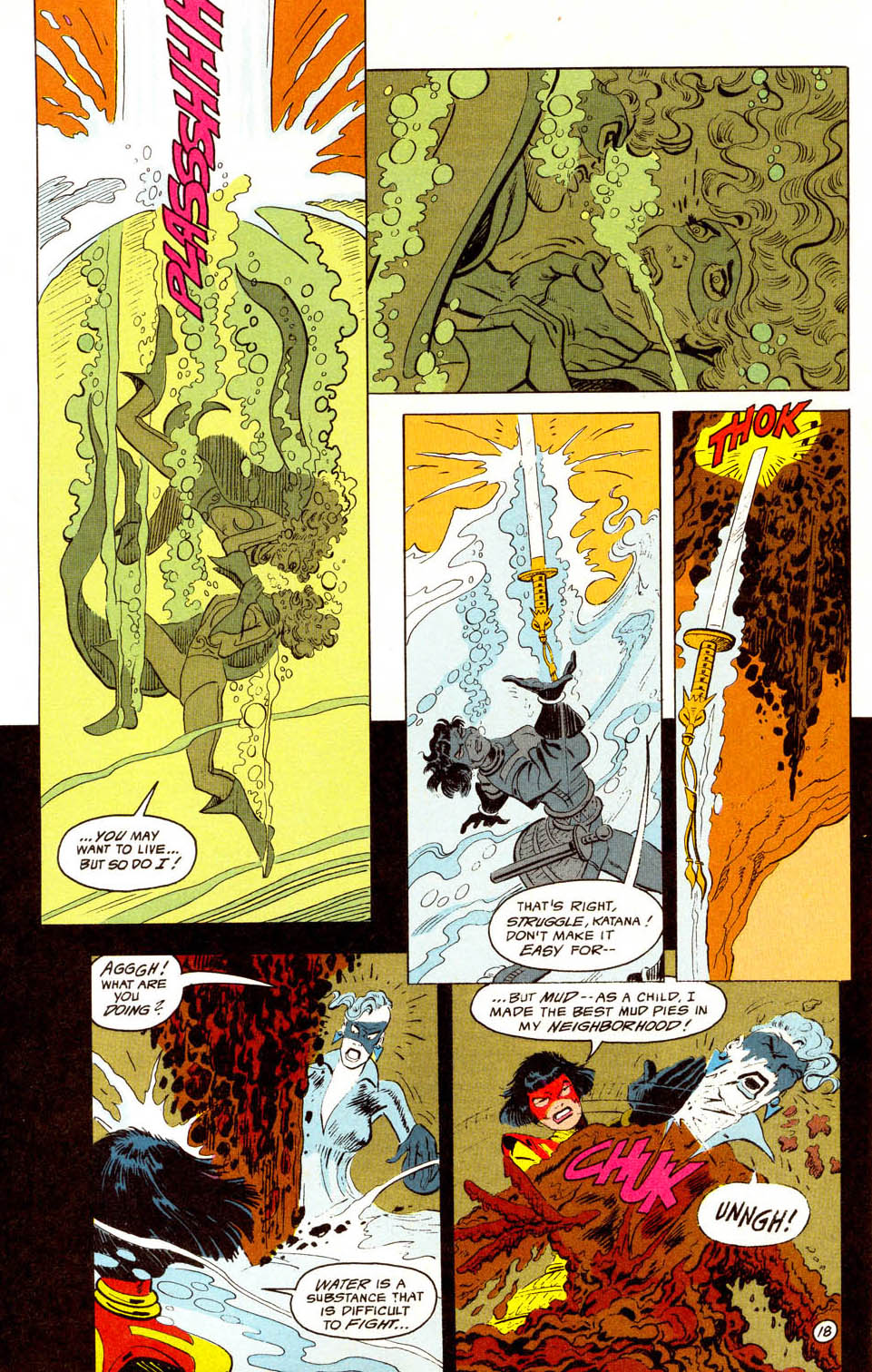 Read online The Outsiders (1985) comic -  Issue #20 - 19