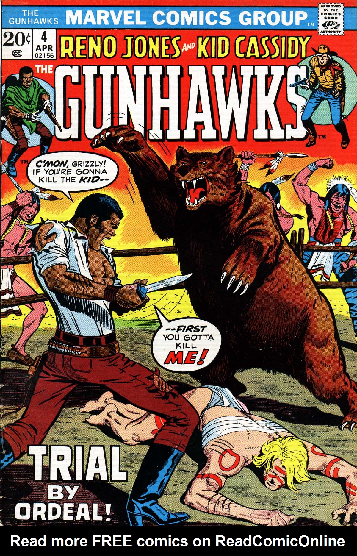 Read online Gunhawks comic -  Issue #4 - 1