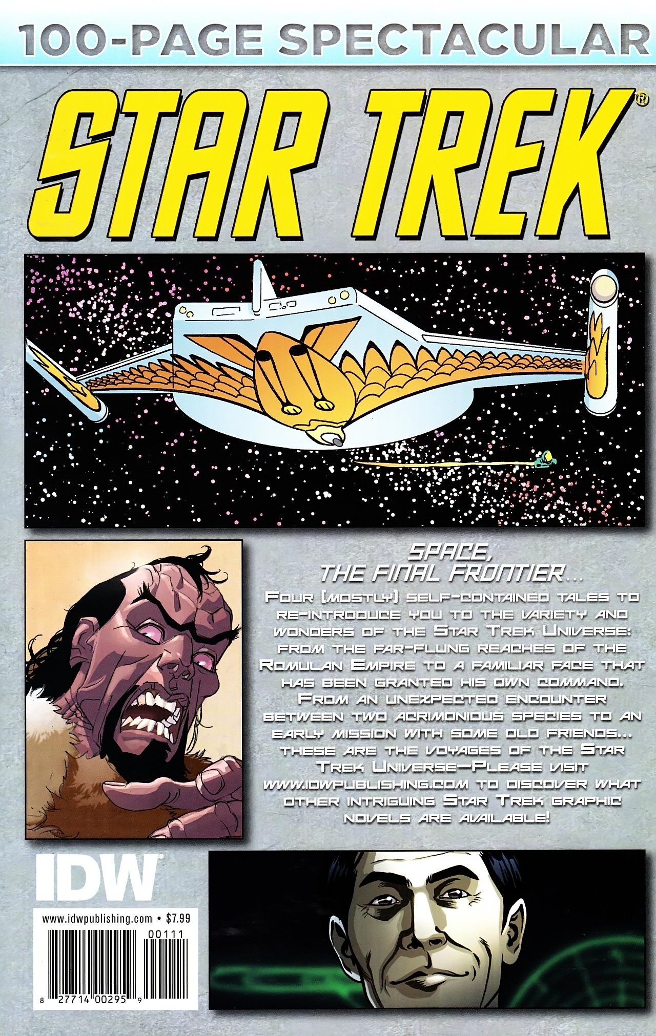 Read online Star Trek: 100 Page Spectacular comic -  Issue # Full - 100