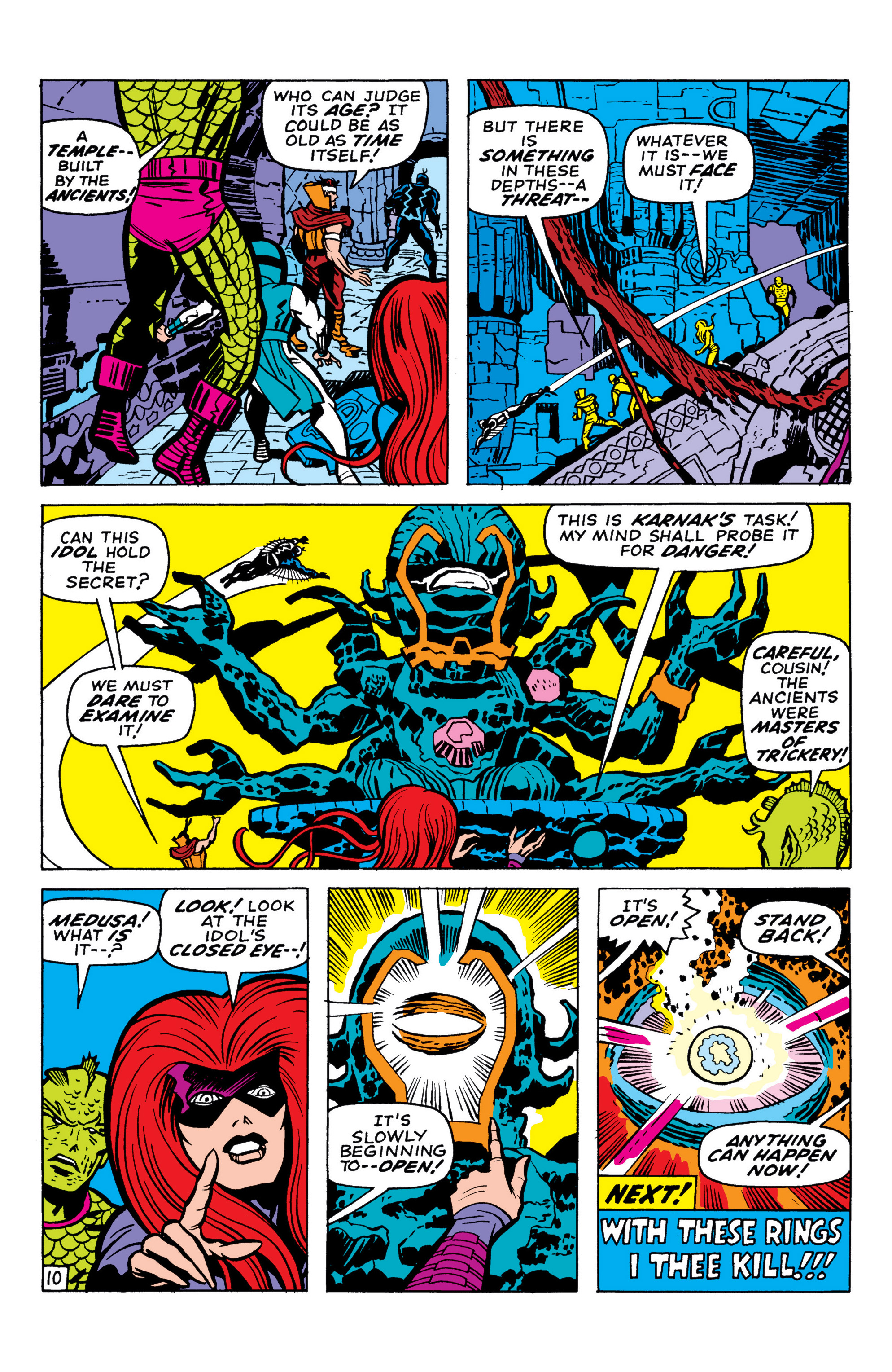 Read online Marvel Masterworks: The Inhumans comic -  Issue # TPB 1 (Part 2) - 1