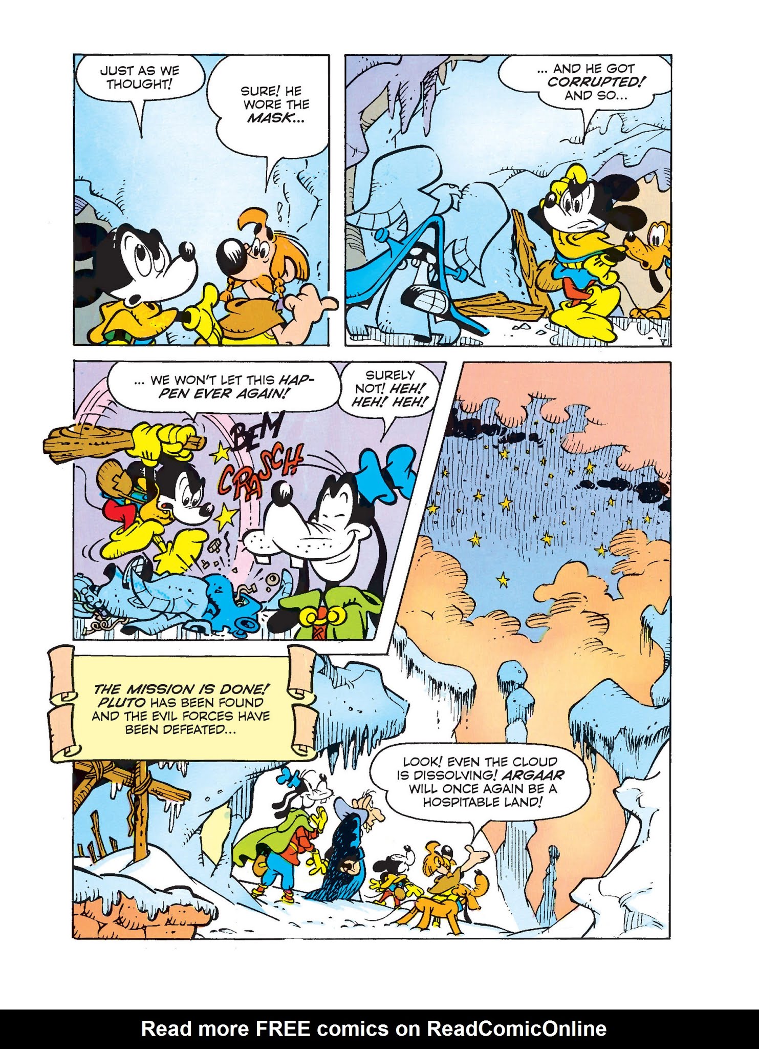 Read online Mickey Mouse in the Sword of Ice comic -  Issue #4 - 53