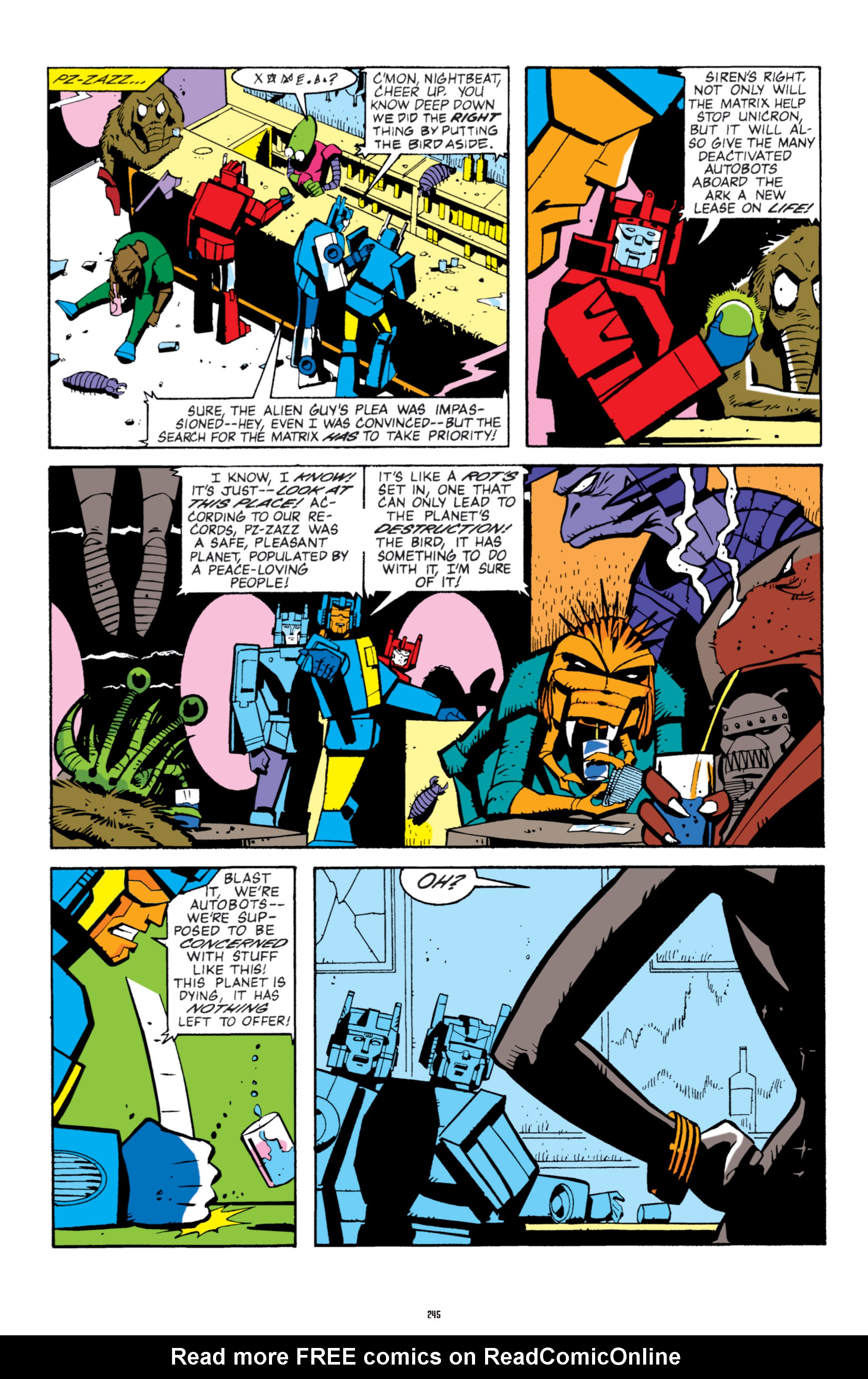 Read online The Transformers Classics comic -  Issue # TPB 5 - 246