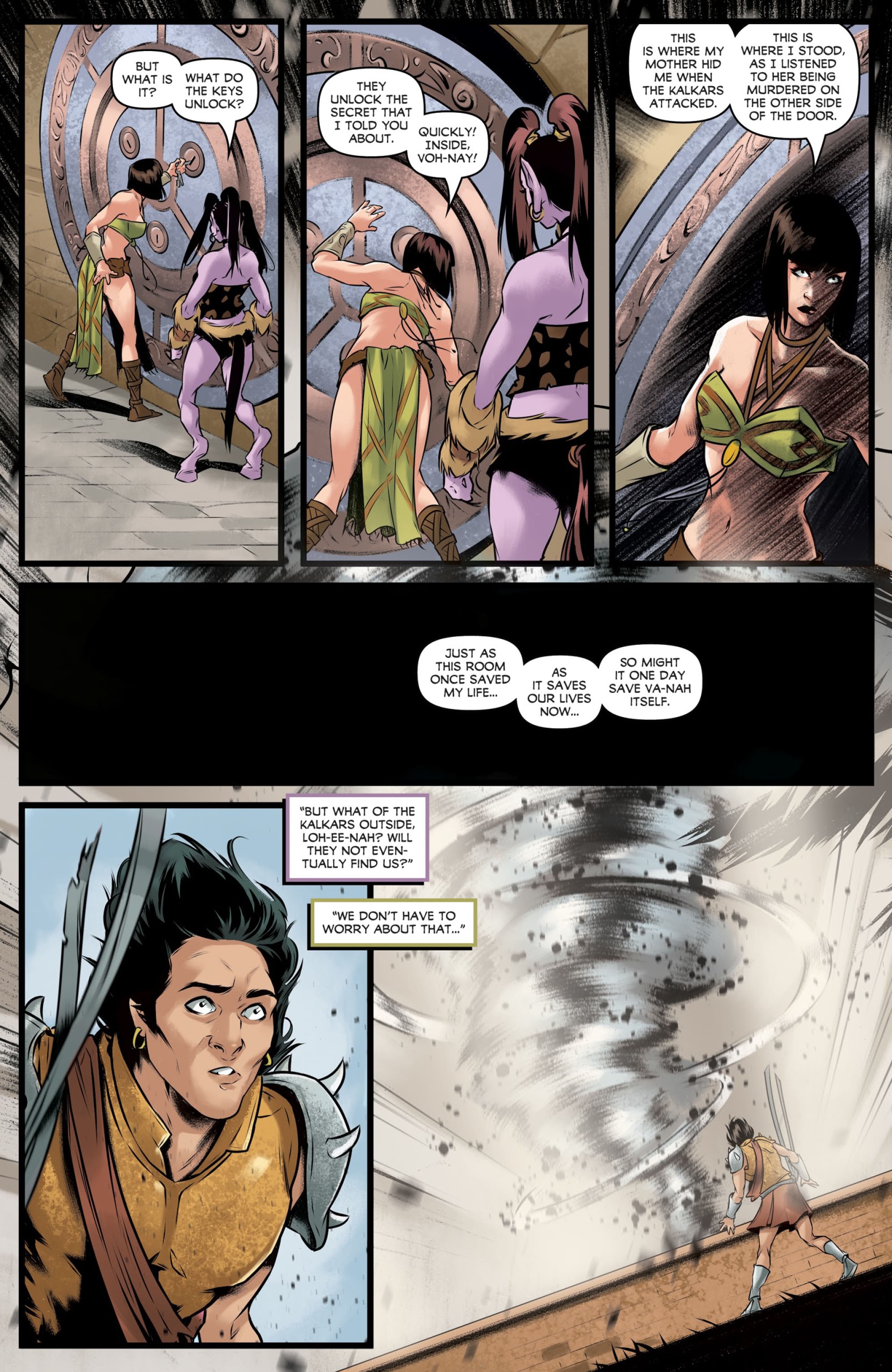 Read online Moon Maid Three Keys comic -  Issue #3 - 22