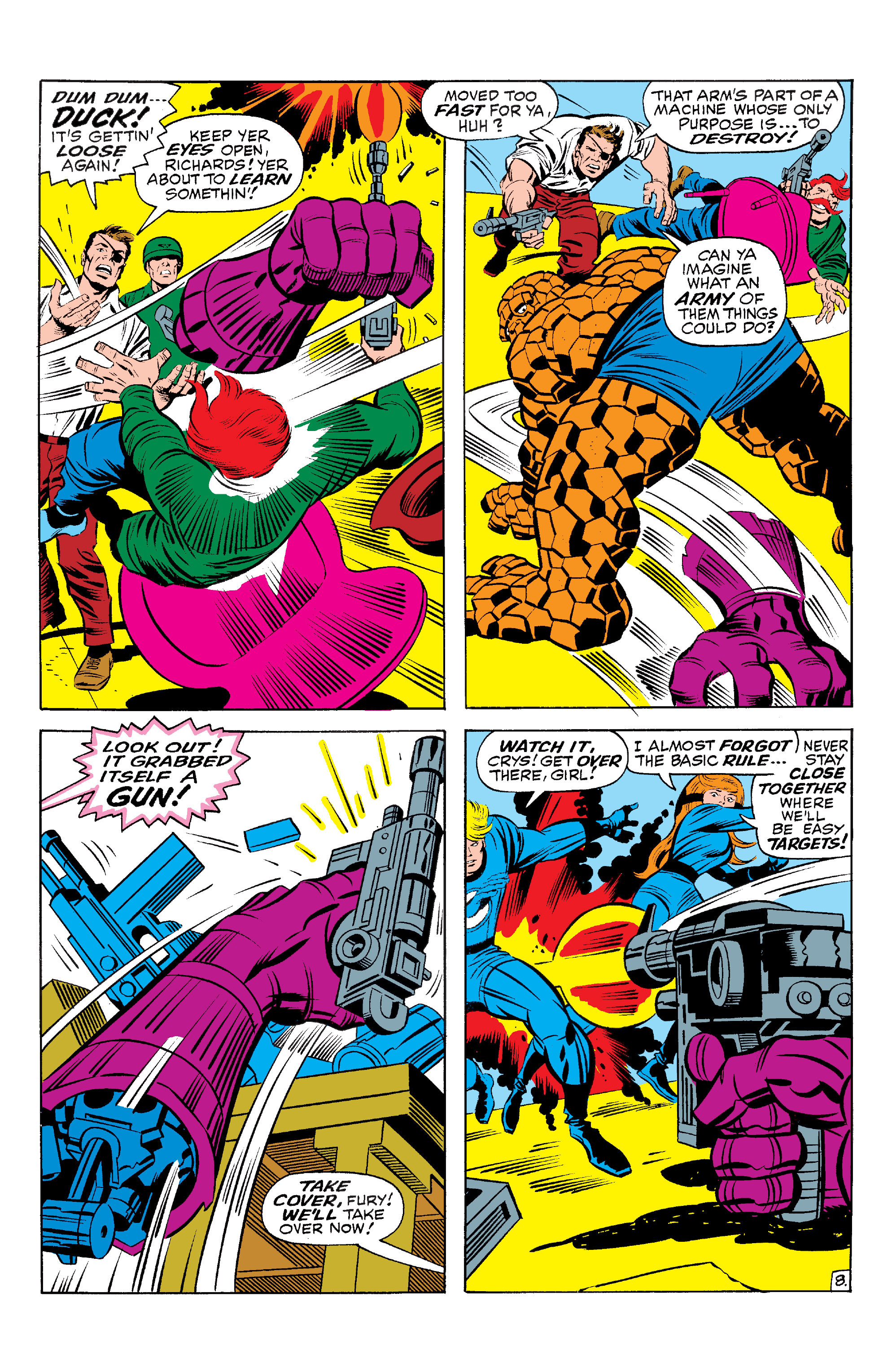 Read online Marvel Masterworks: The Fantastic Four comic -  Issue # TPB 9 (Part 1) - 56