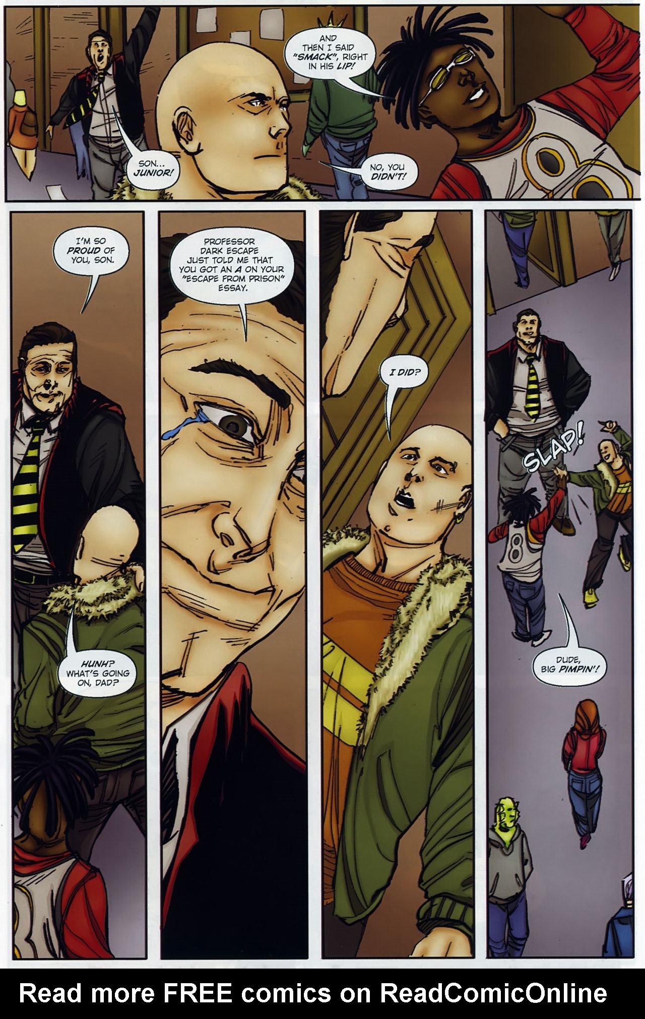 Read online Necessary Evil comic -  Issue #7 - 16