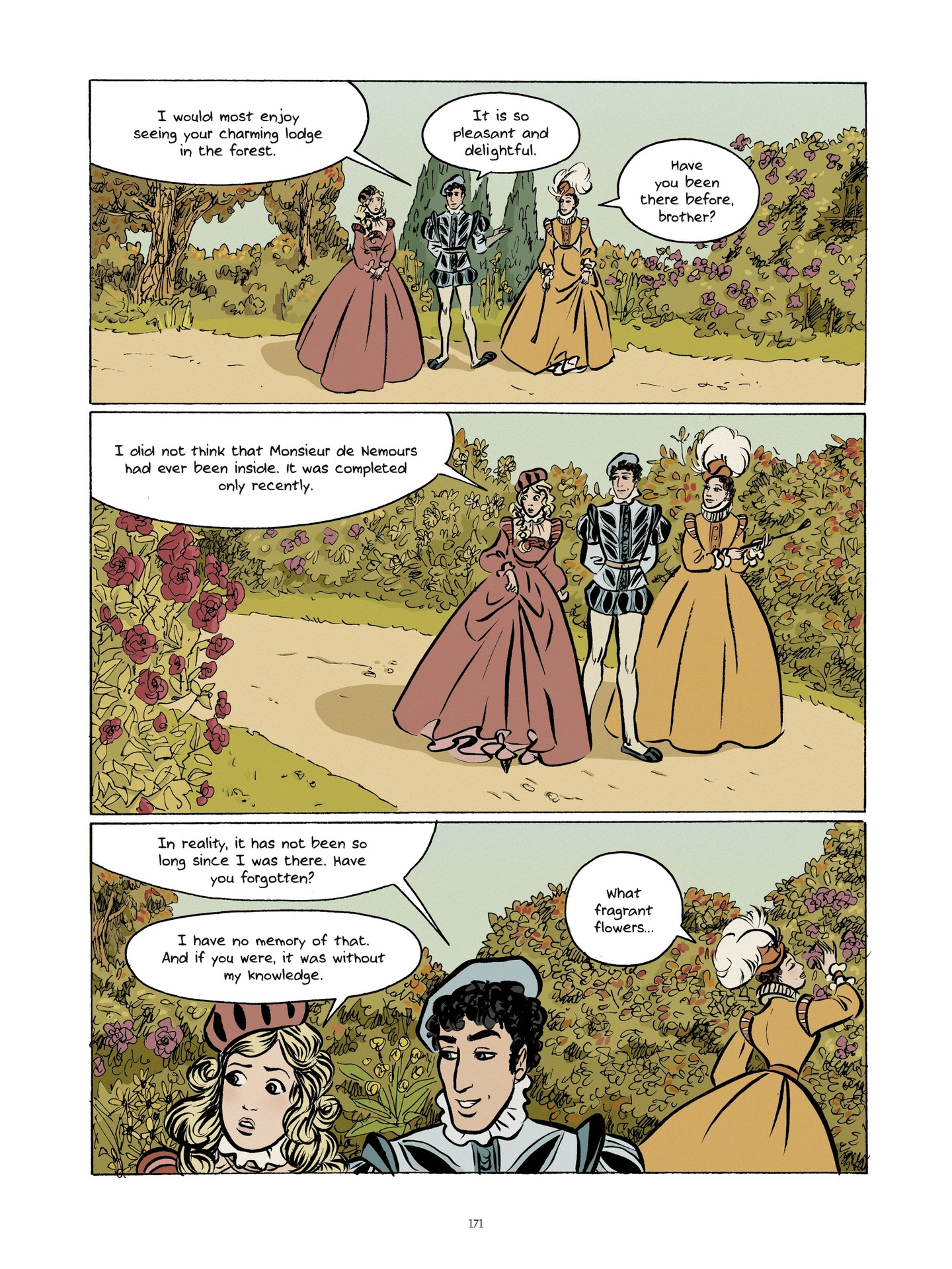 Read online The Princess of Clèves comic -  Issue # TPB (Part 1) - 161