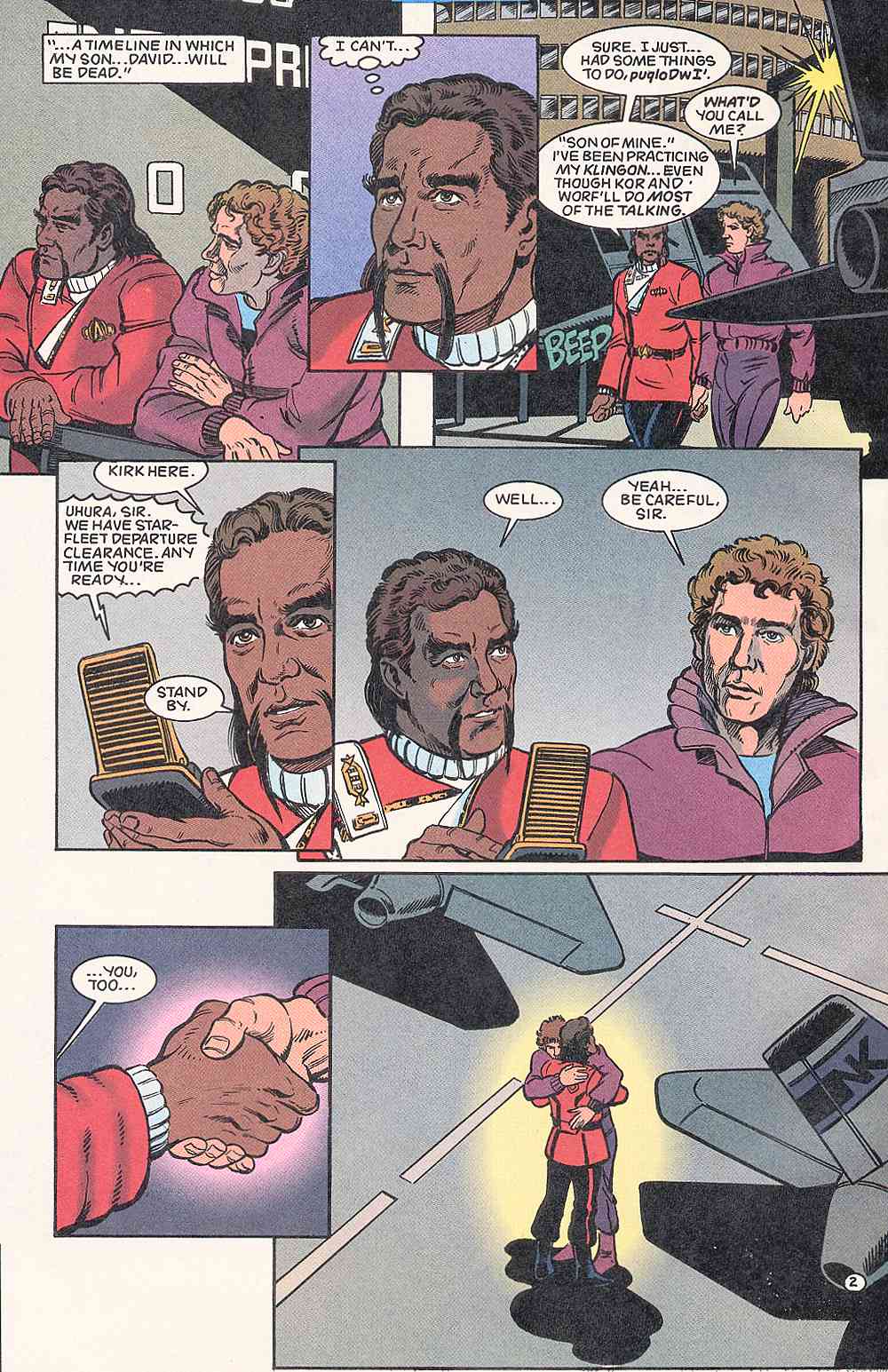 Read online Star Trek (1989) comic -  Issue #55 - 3