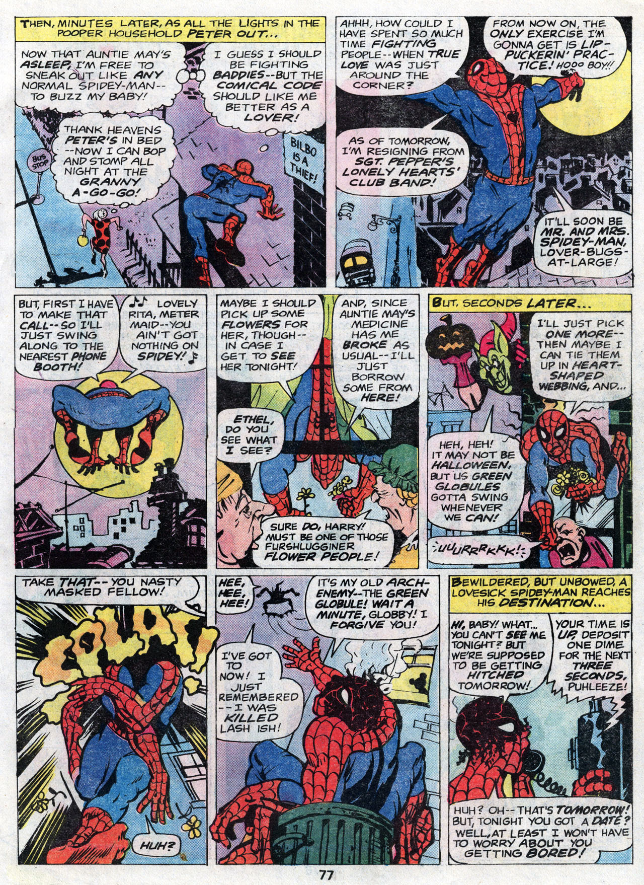 Read online Marvel Treasury Edition comic -  Issue #14 - 77