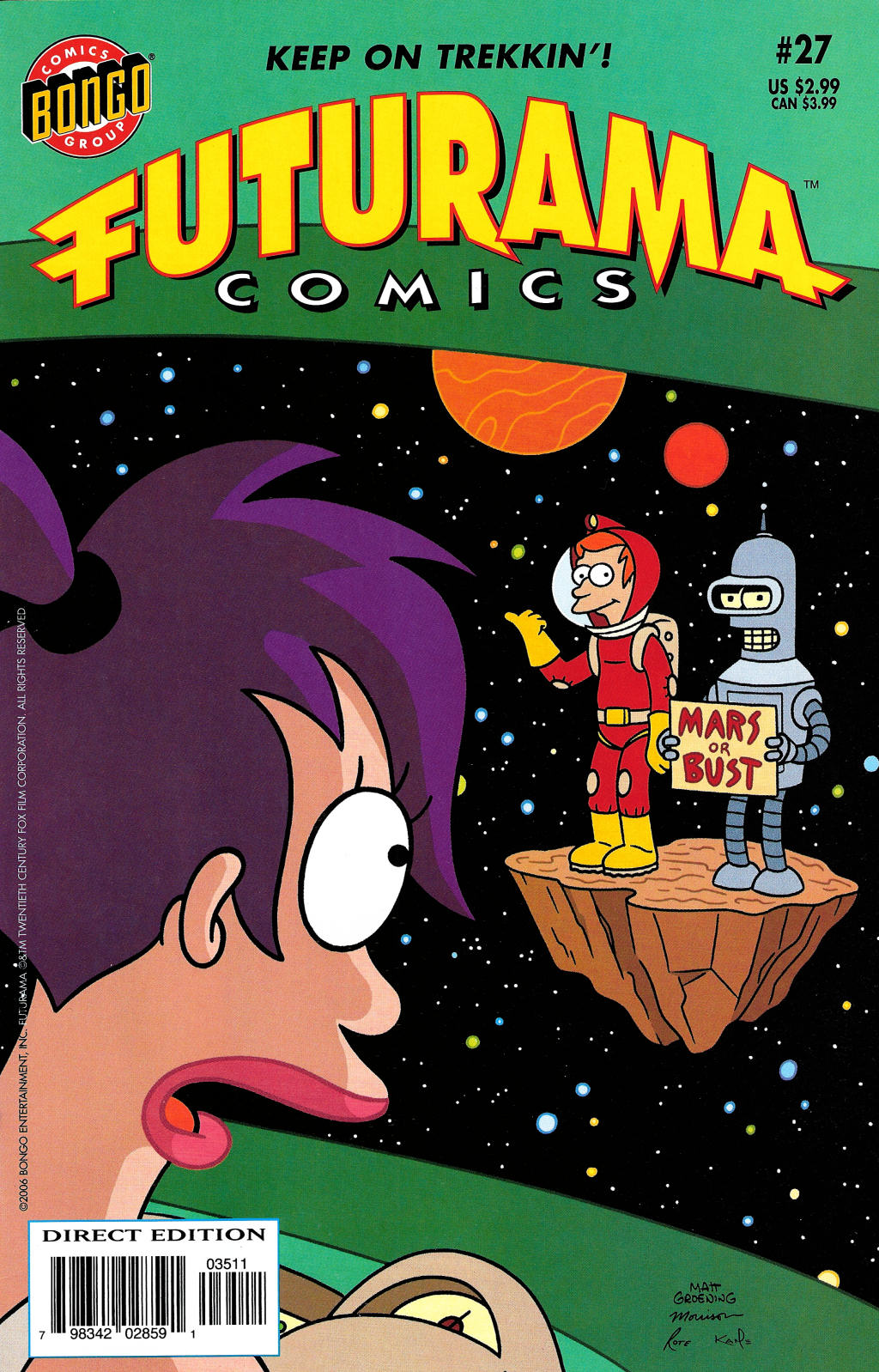 Read online Futurama Comics comic -  Issue #27 - 1