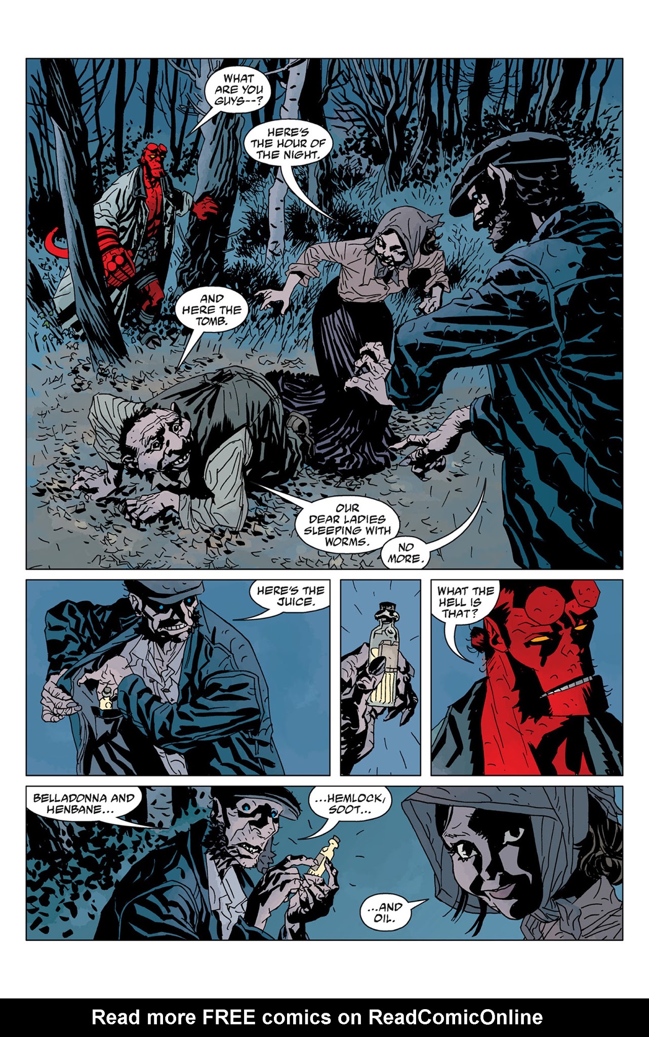 Read online Hellboy: Darkness Calls comic -  Issue # TPB - 31