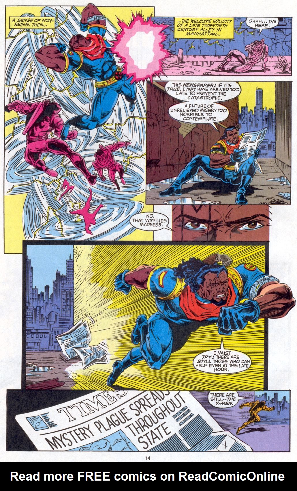 Read online X-Men Adventures (1994) comic -  Issue #7 - 10