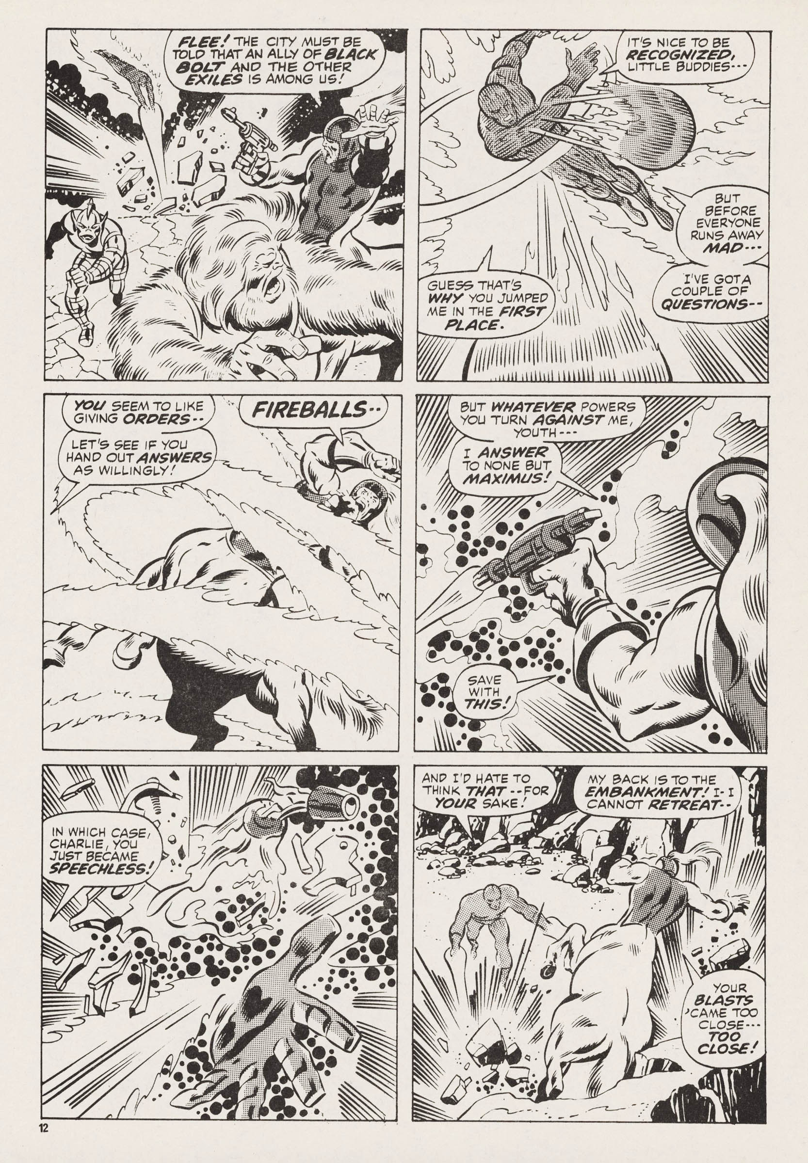 Read online Captain Britain (1976) comic -  Issue #16 - 12