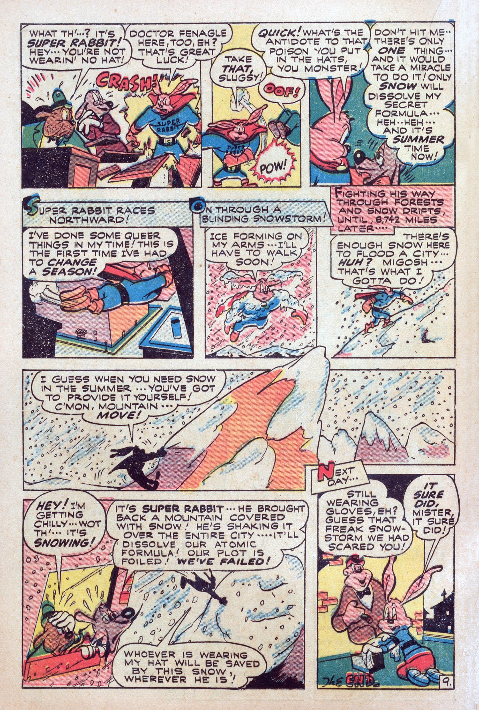 Read online Super Rabbit comic -  Issue #11 - 20