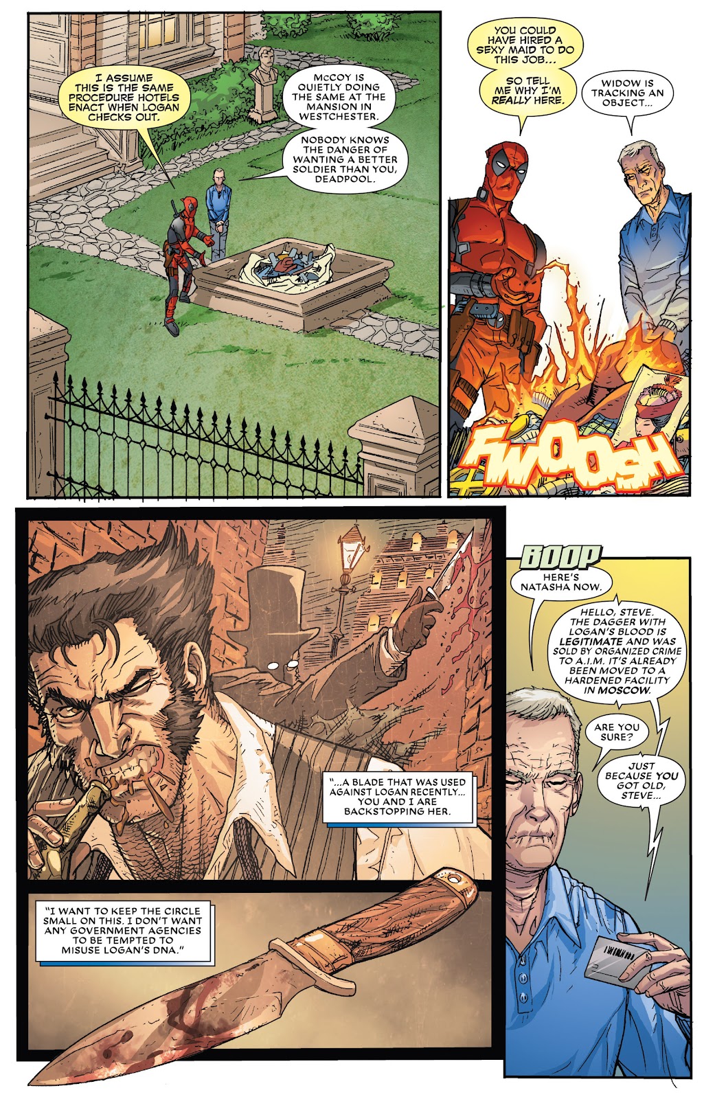 Death of Wolverine: Deadpool & Captain America issue Full - Page 5