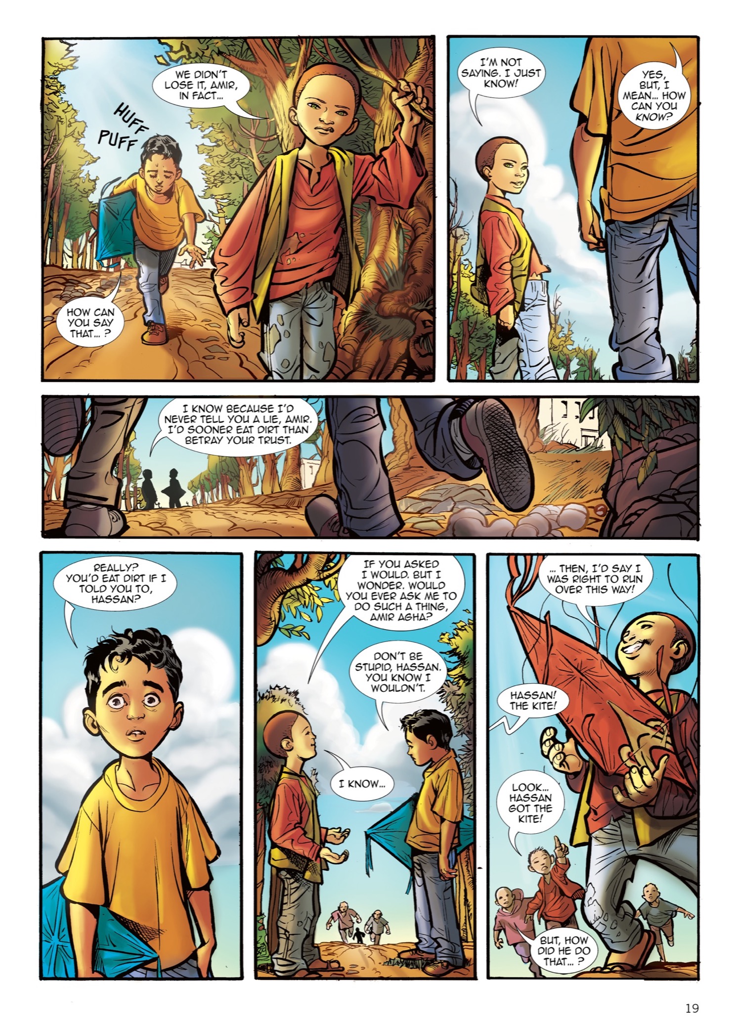 Read online The Kite Runner comic -  Issue # TPB - 20