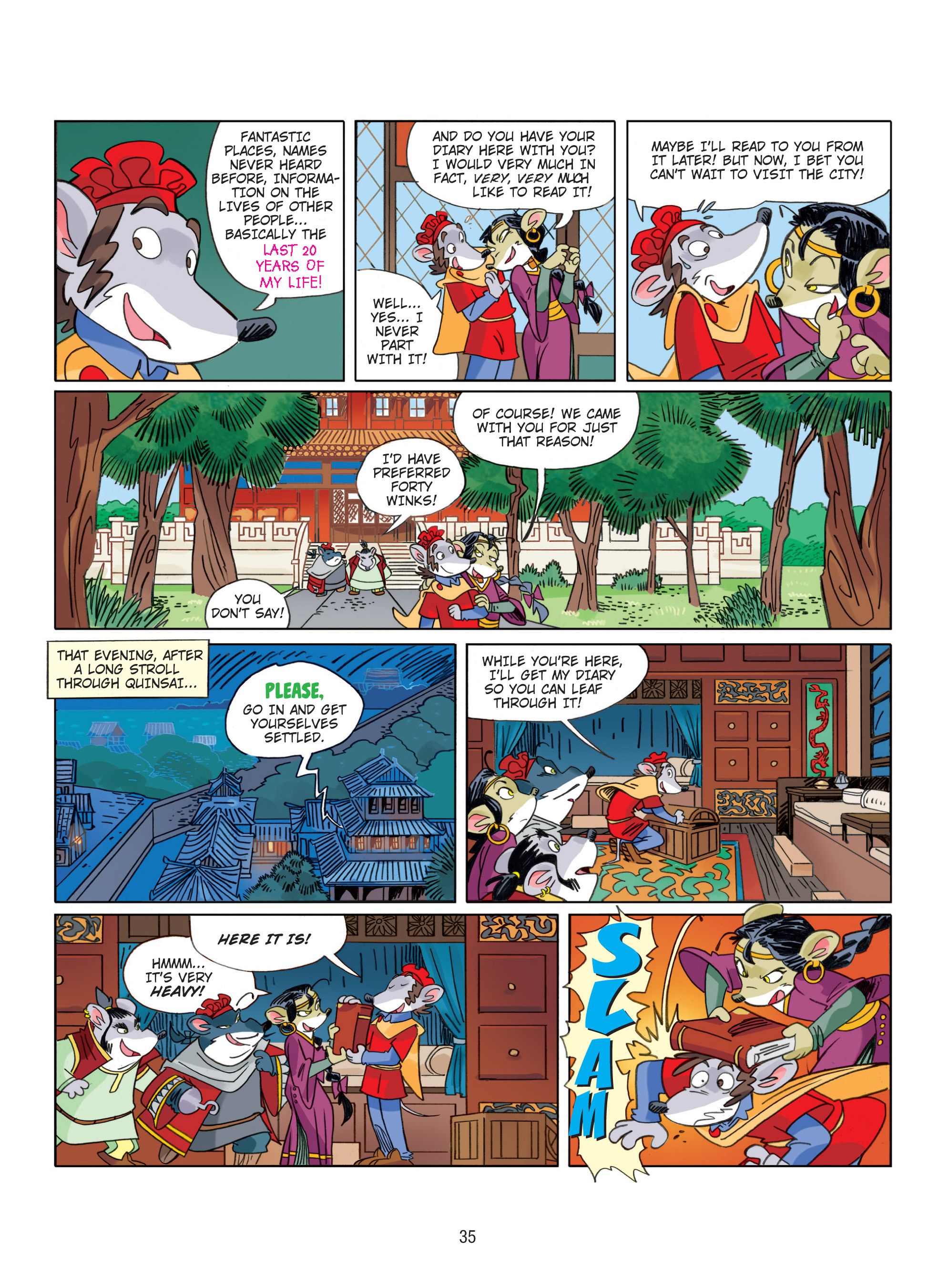 Read online Geronimo Stilton comic -  Issue # TPB 4 - 36