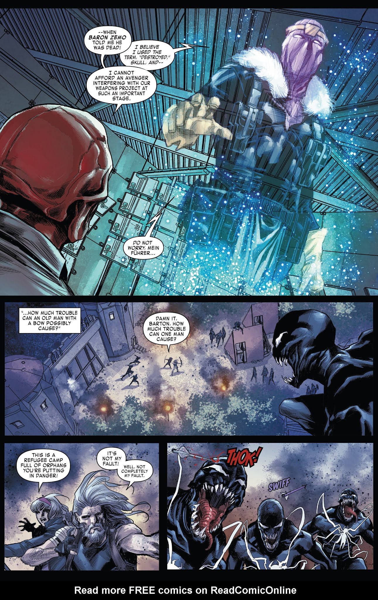 Read online Old Man Hawkeye comic -  Issue #6 - 7