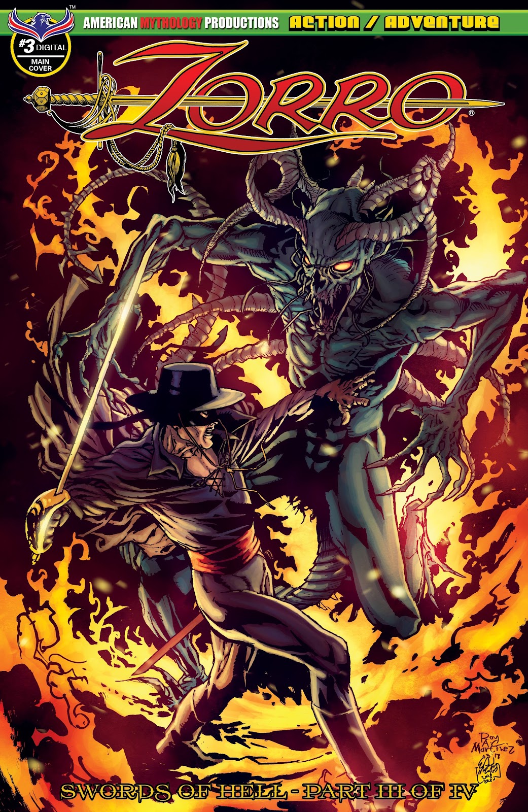 Read online Zorro: Swords of Hell comic -  Issue #3 - 1