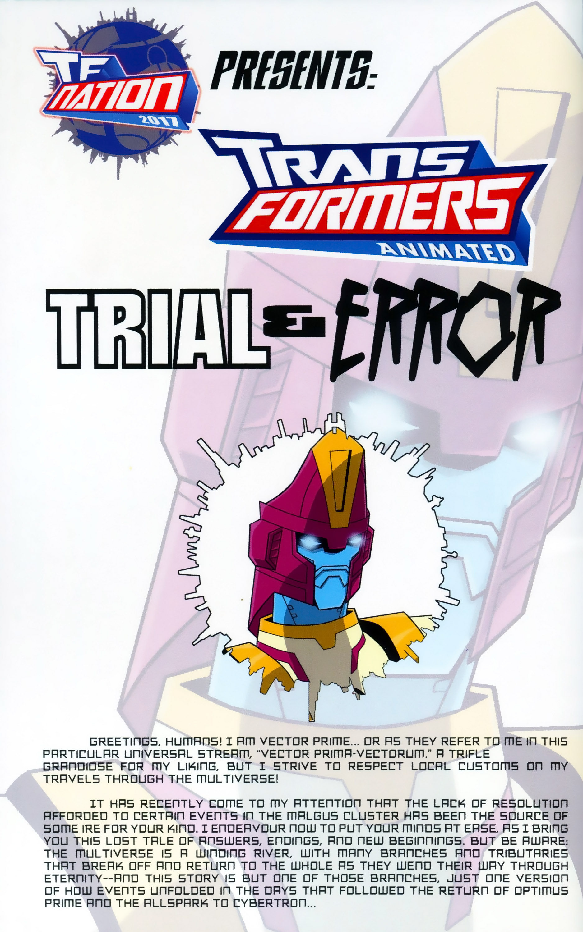 Read online Transformers Animated – Trial and Error comic -  Issue # Full - 2