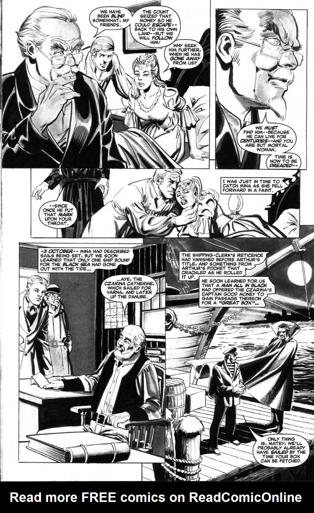 Read online Stoker's Dracula comic -  Issue #4 - 18