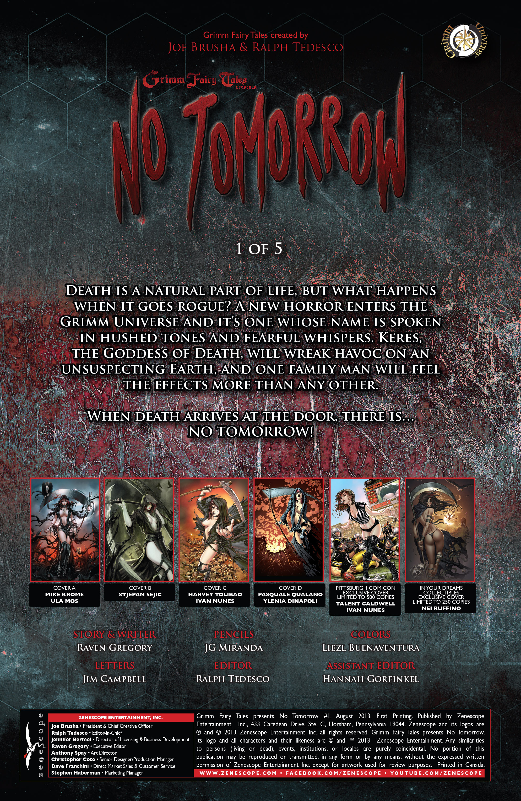 Read online Grimm Fairy Tales presents No Tomorrow comic -  Issue # TPB - 6