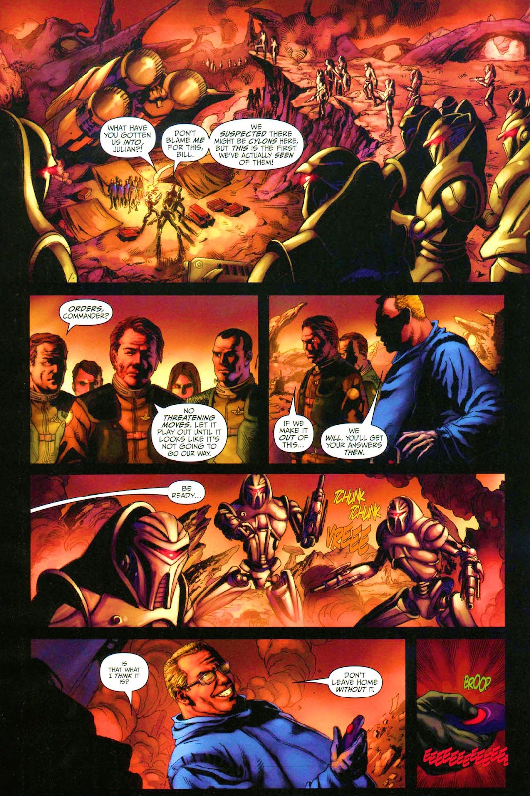 Battlestar Galactica: Season Zero issue 1 - Page 6