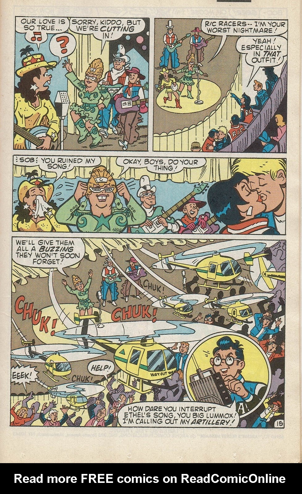Read online Archie's R/C Racers comic -  Issue #5 - 23
