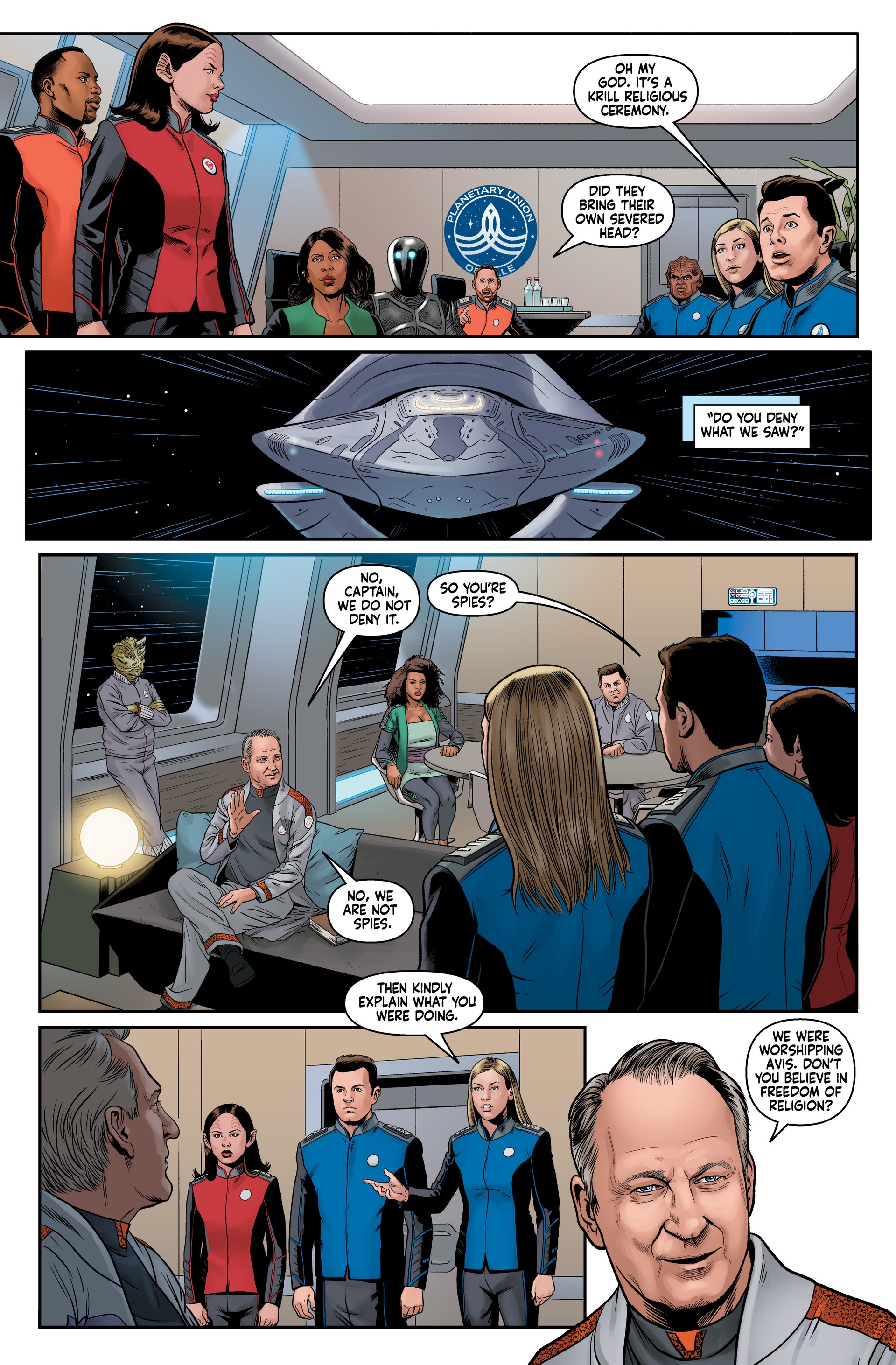 Read online The Orville Library Edition comic -  Issue # TPB (Part 1) - 69