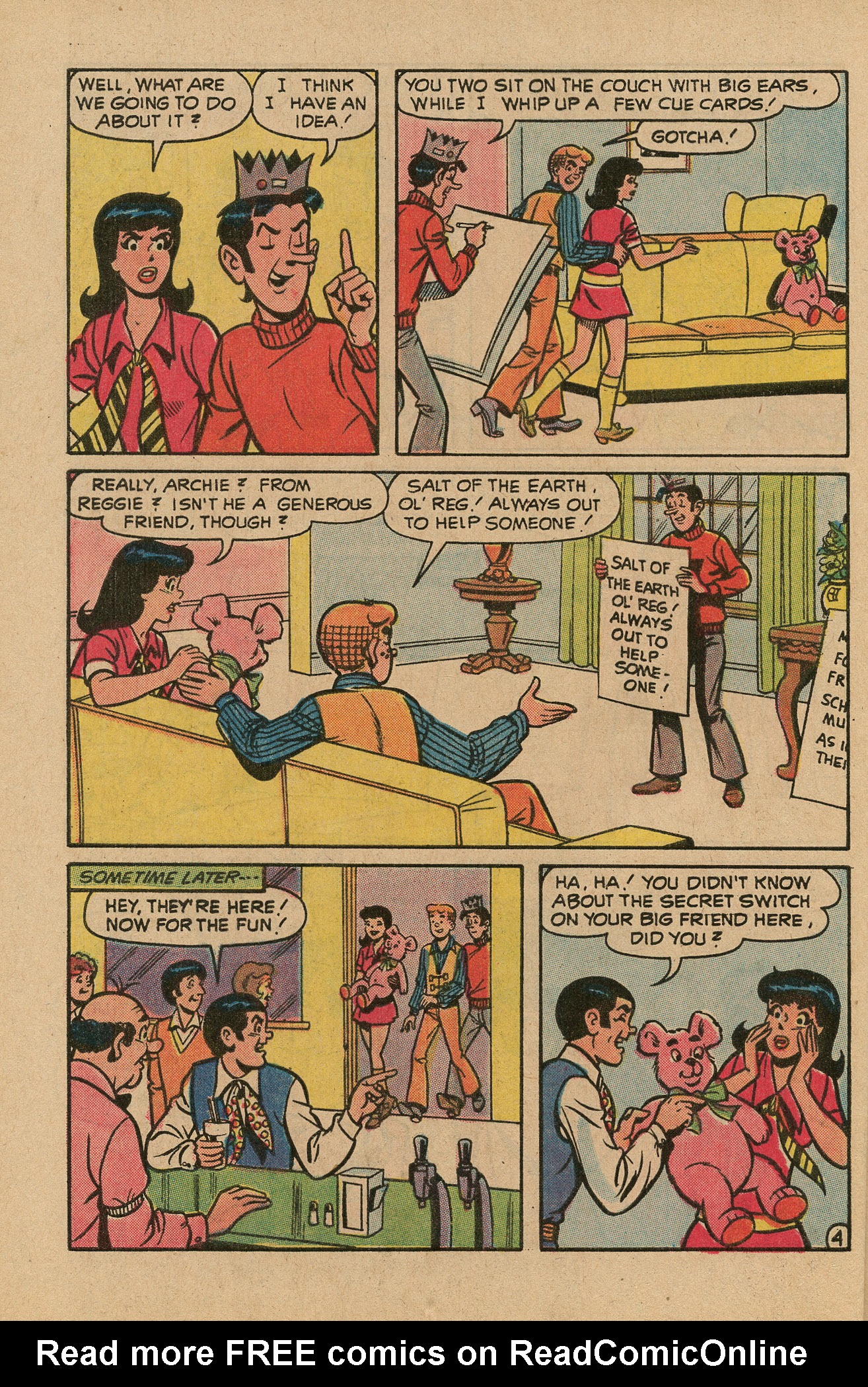 Read online Archie's TV Laugh-Out comic -  Issue #16 - 48