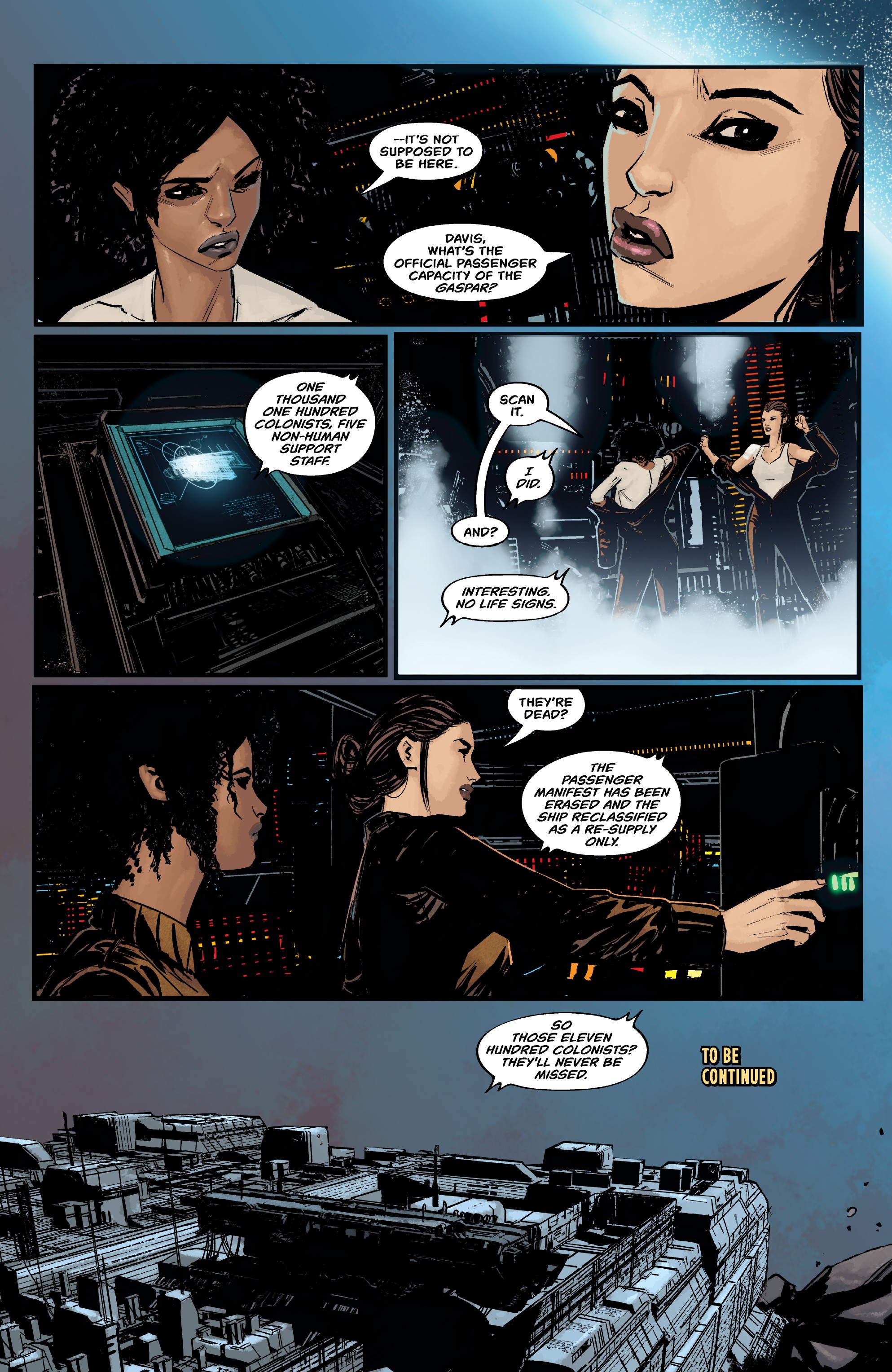 Read online Aliens: Resistance comic -  Issue #1 - 22