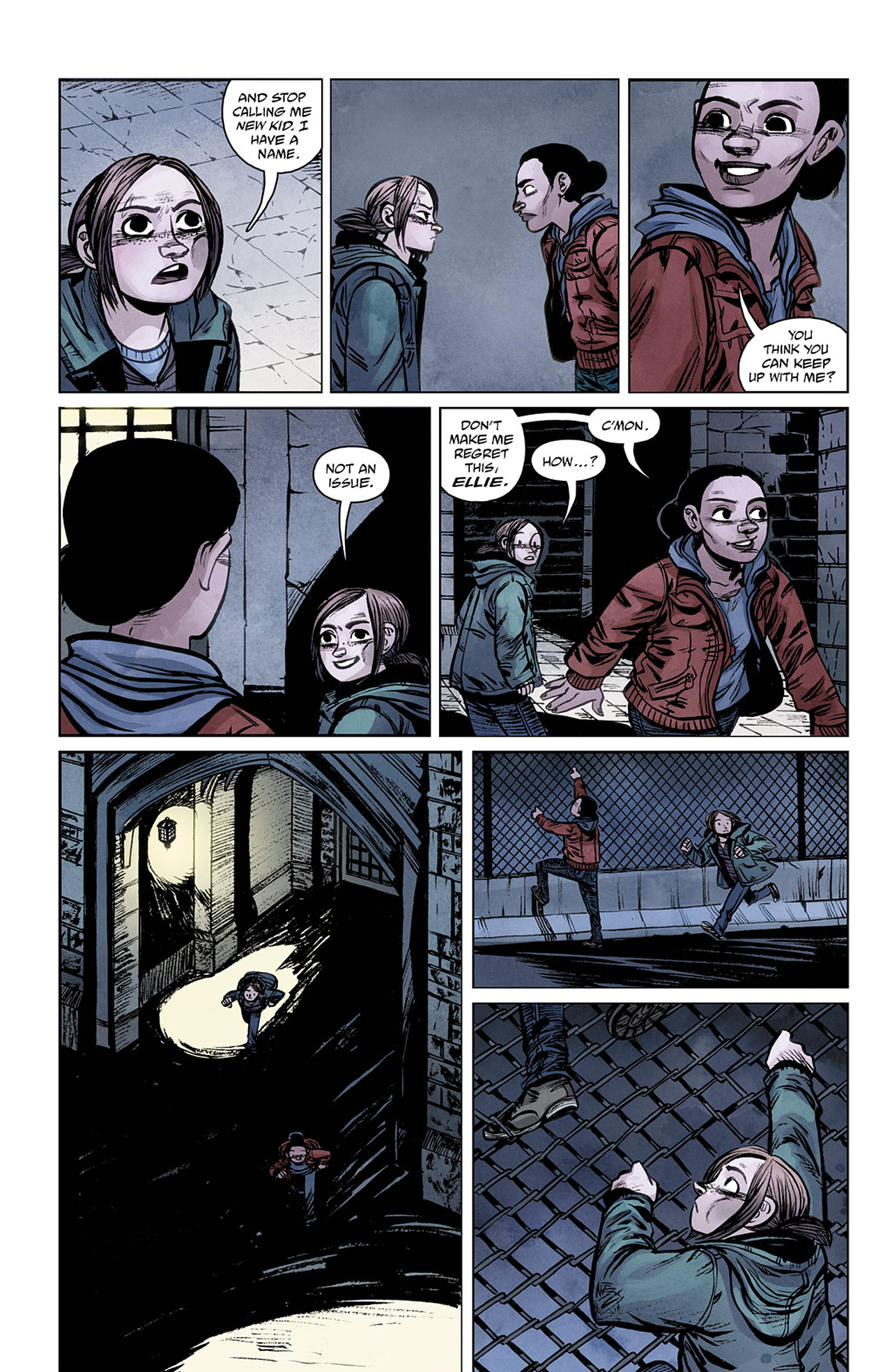 Read online The Last of Us: American Dreams comic -  Issue #1 - 23