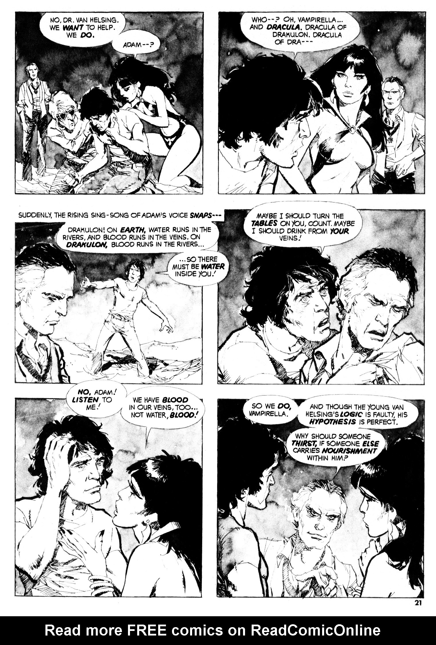 Read online Vampirella (1969) comic -  Issue #21 - 21
