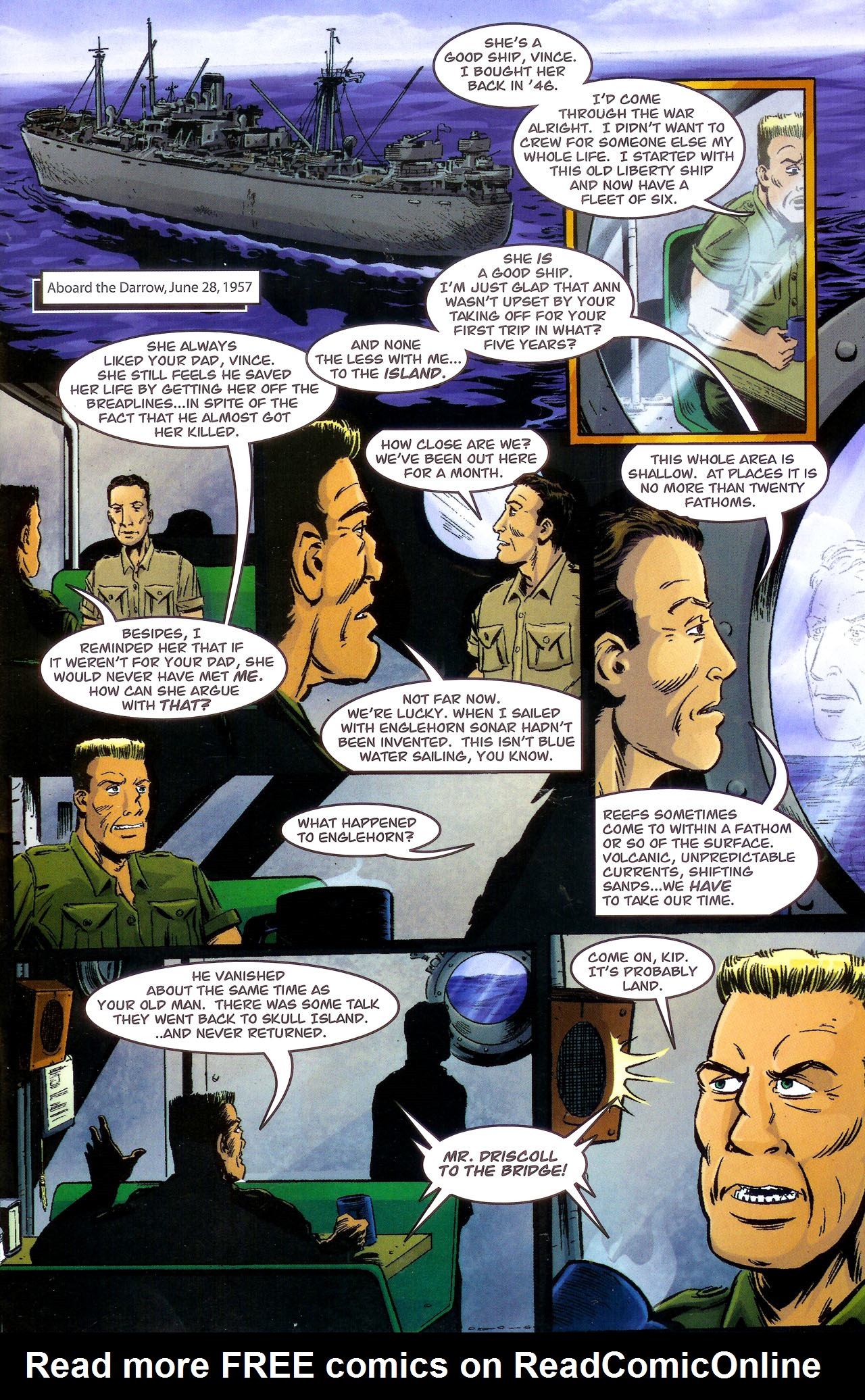 Read online Kong: King Of Skull Island comic -  Issue #1 - 9