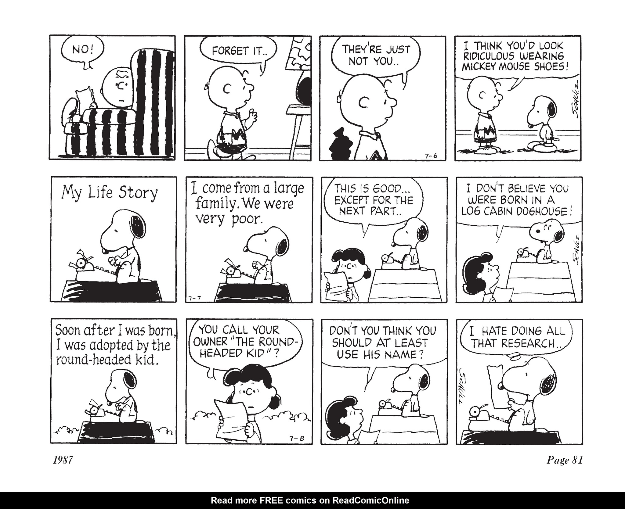 Read online The Complete Peanuts comic -  Issue # TPB 19 - 96