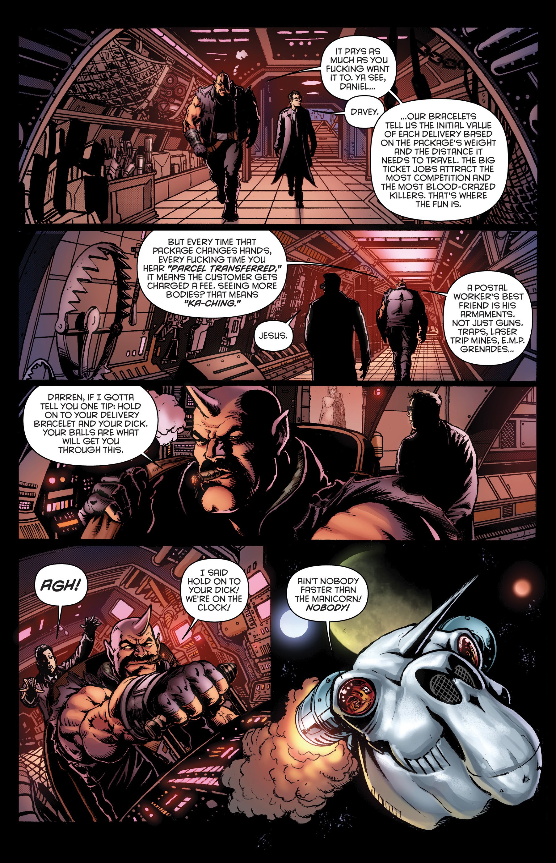 Read online Space Bastards comic -  Issue #1 - 19