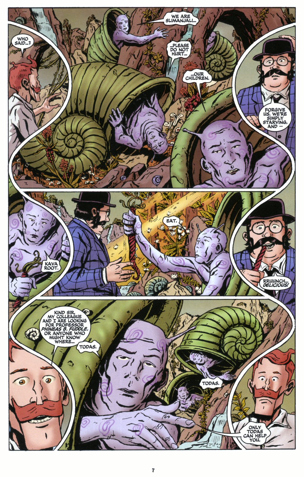 Read online The Remarkable Worlds of Professor Phineas B. Fuddle comic -  Issue #3 - 8
