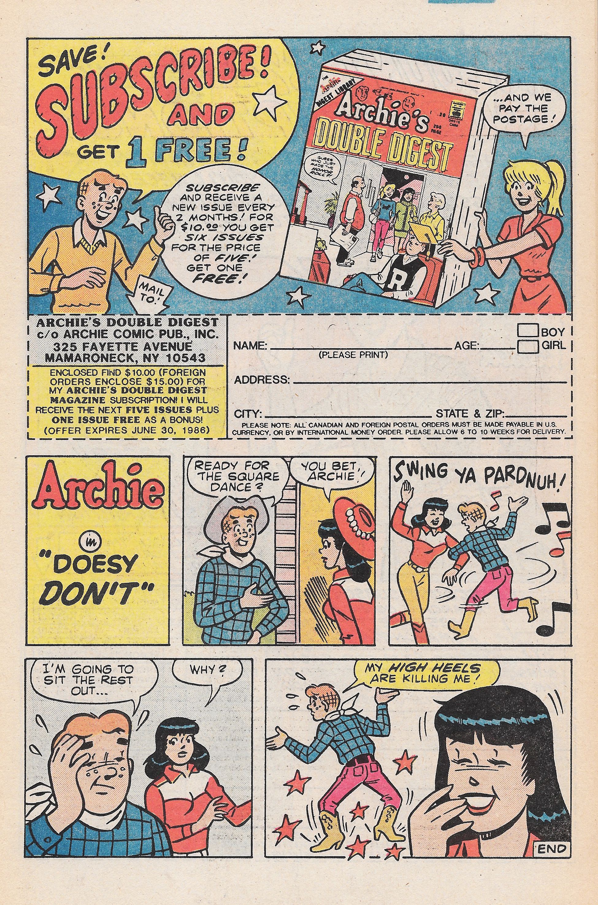 Read online Life With Archie (1958) comic -  Issue #254 - 11